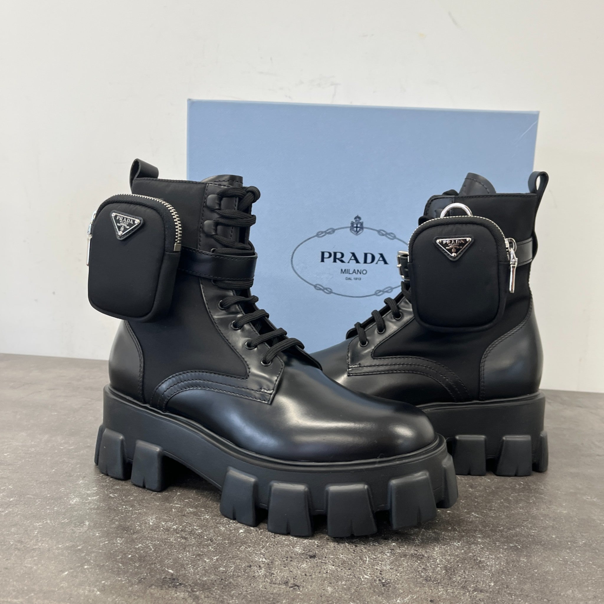 Women's Monolith Pouch 55 Boots Black Size EU 35.5 / UK 2.5