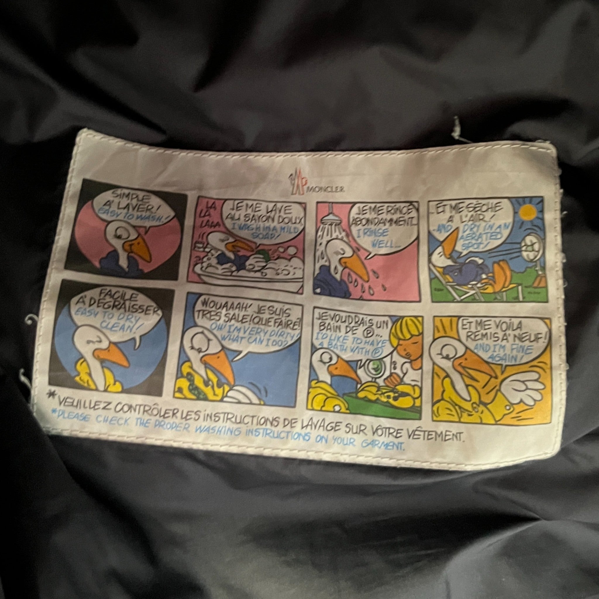 Men's Poirier Down Jacket Navy Size 6 / XXXL