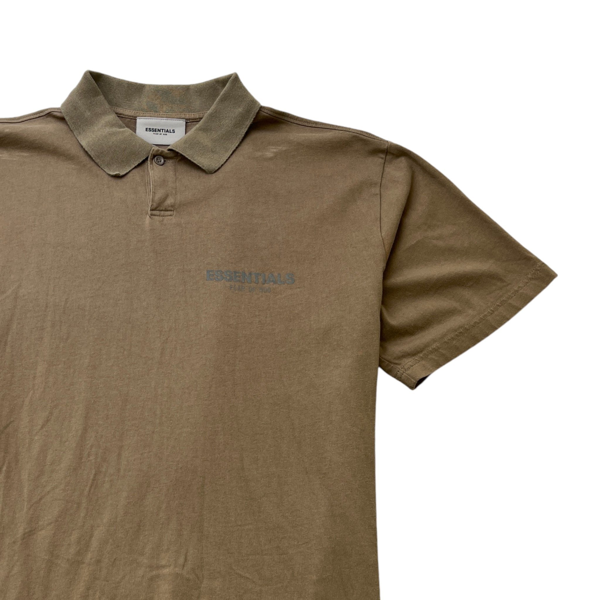 Men's Fear Of God T-Shirt Khaki Size S