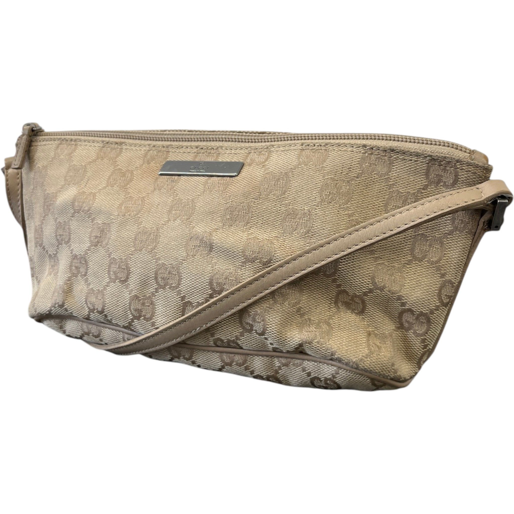 Women's Gg Canvas Boat Handbag Beige