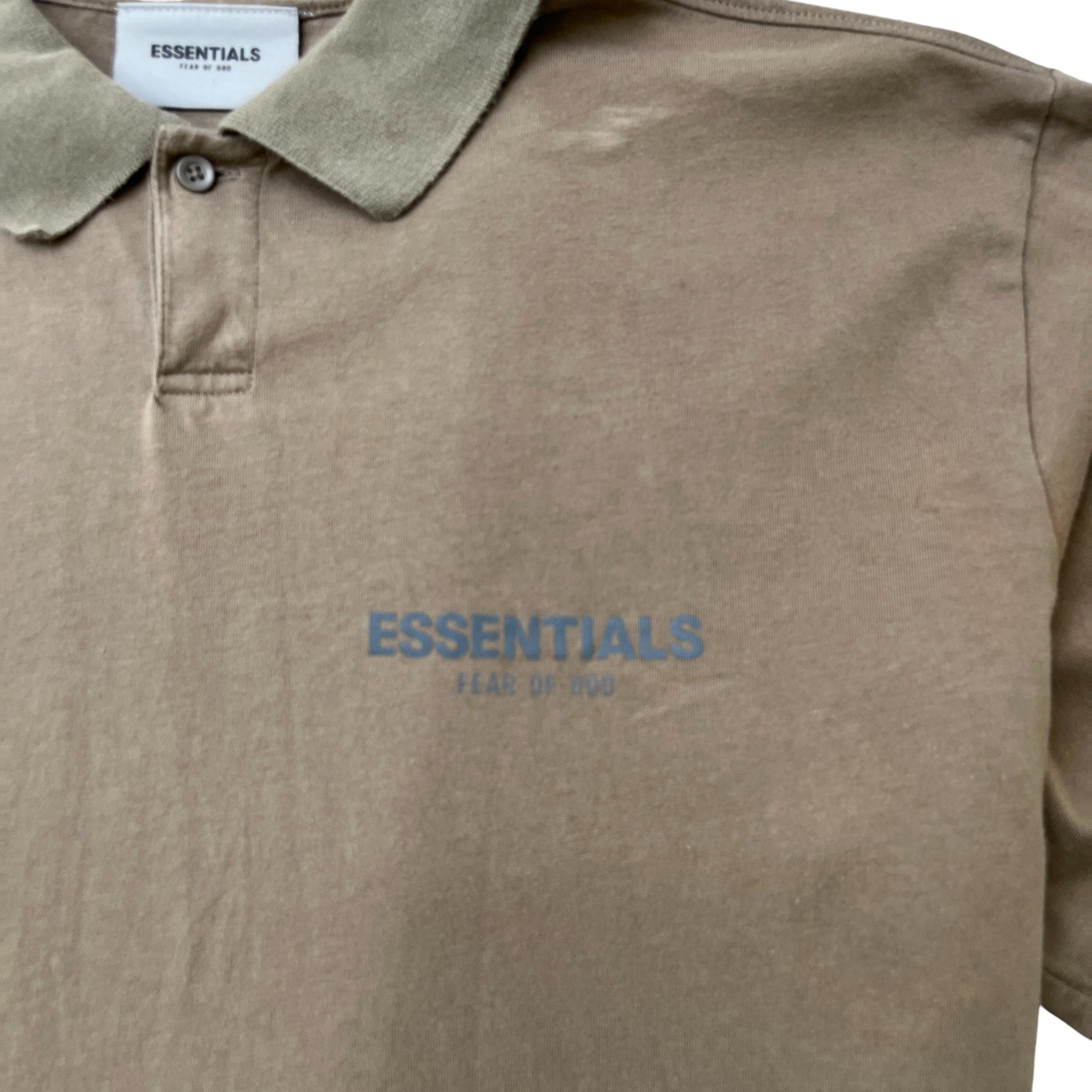 Men's Fear Of God T-Shirt Khaki Size S