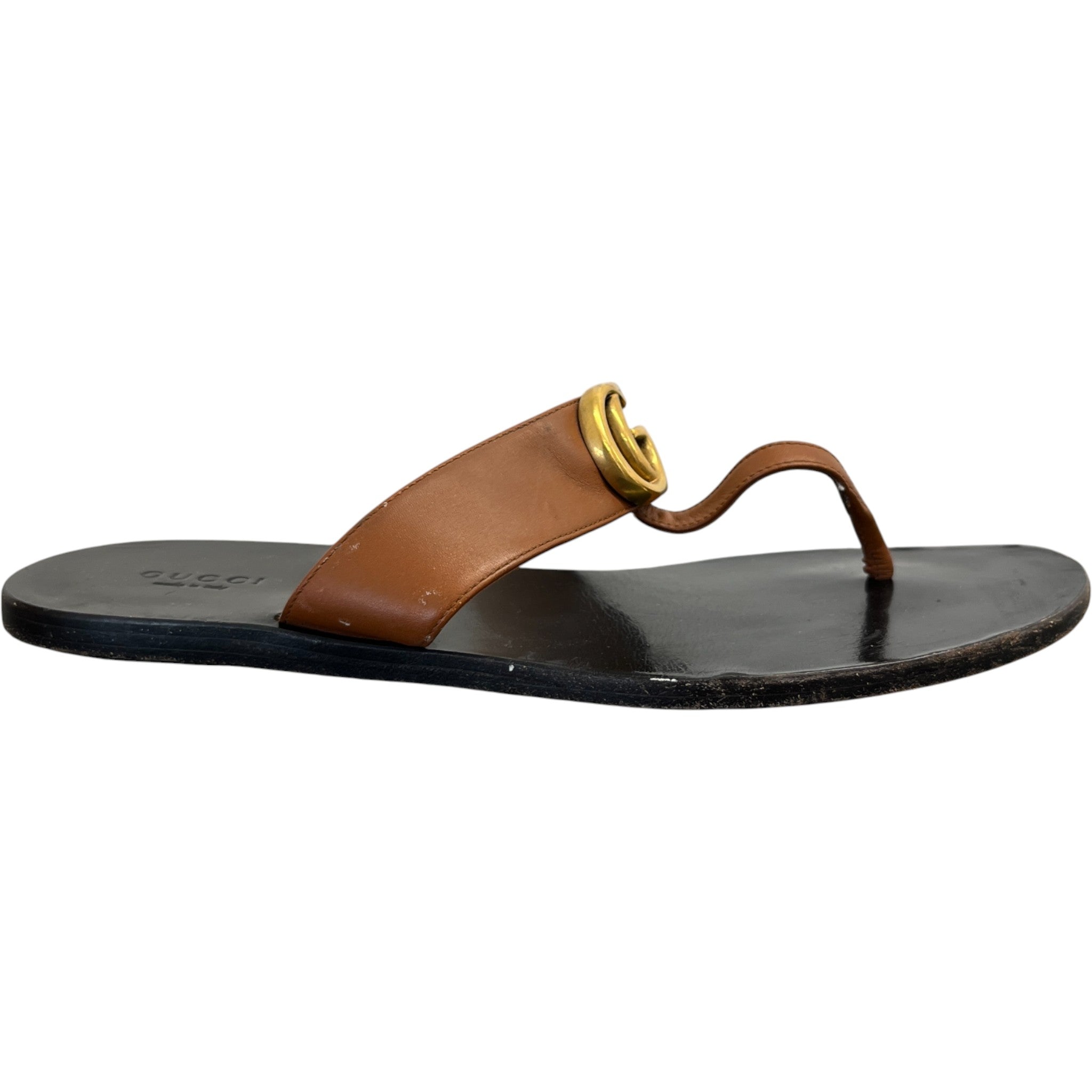 Women's Gg Thong Sandals Brown Size EU 38.5 / UK 5.5