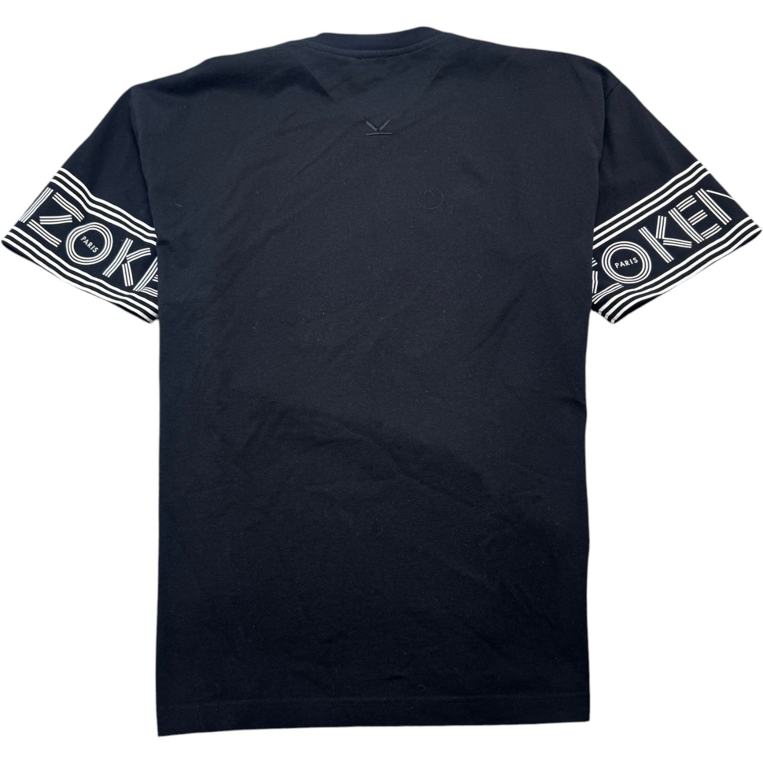Men's Tape Logo T-Shirt Black Size XL