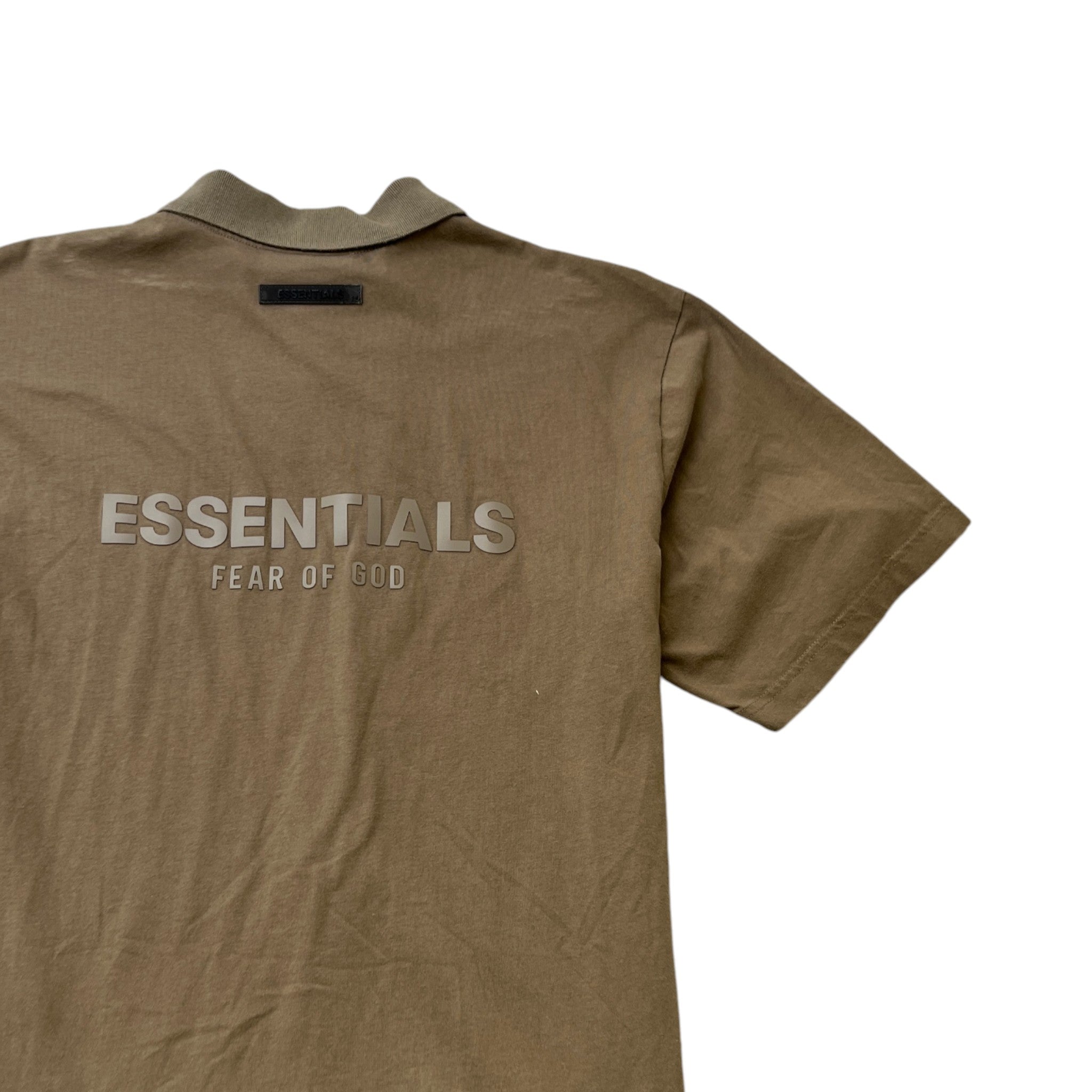 Men's Fear Of God T-Shirt Khaki Size S