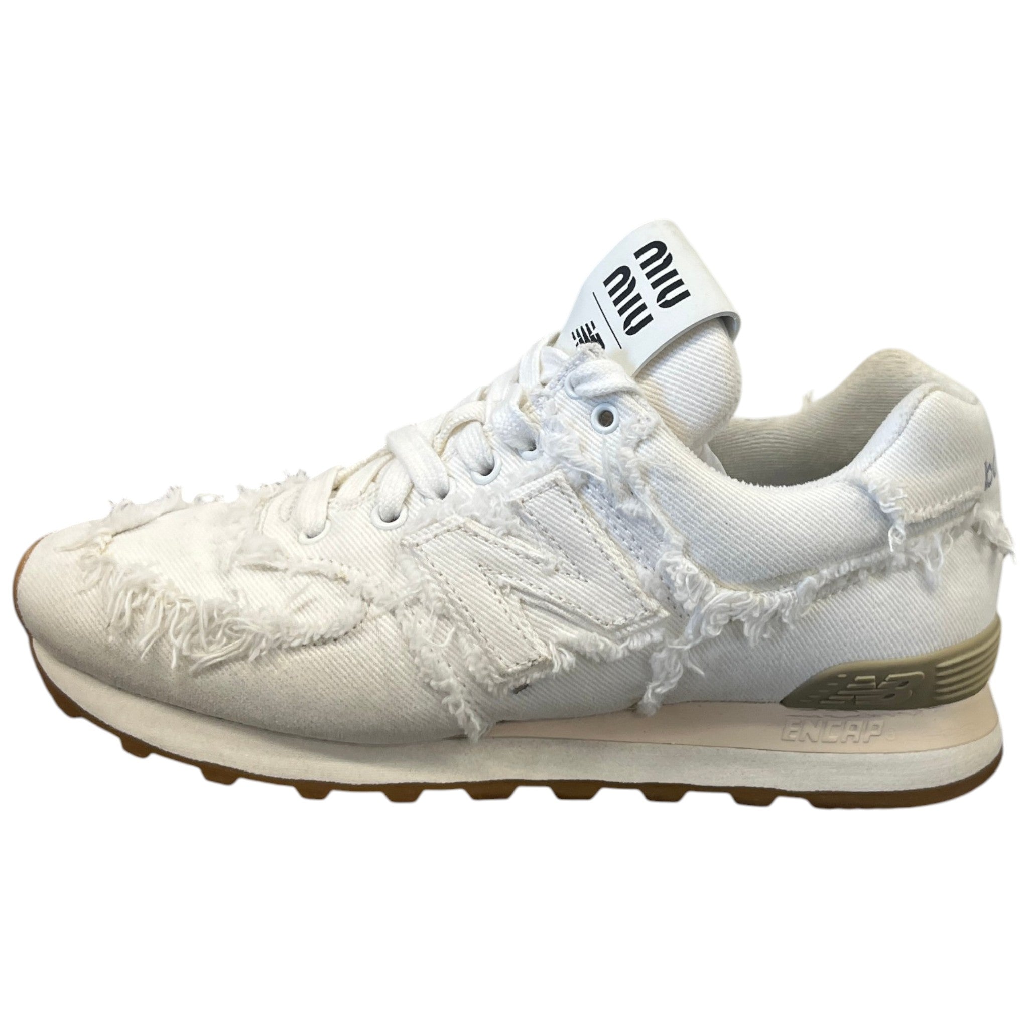 Women's X New Balance Low Trainers White Size EU 38 / UK 5