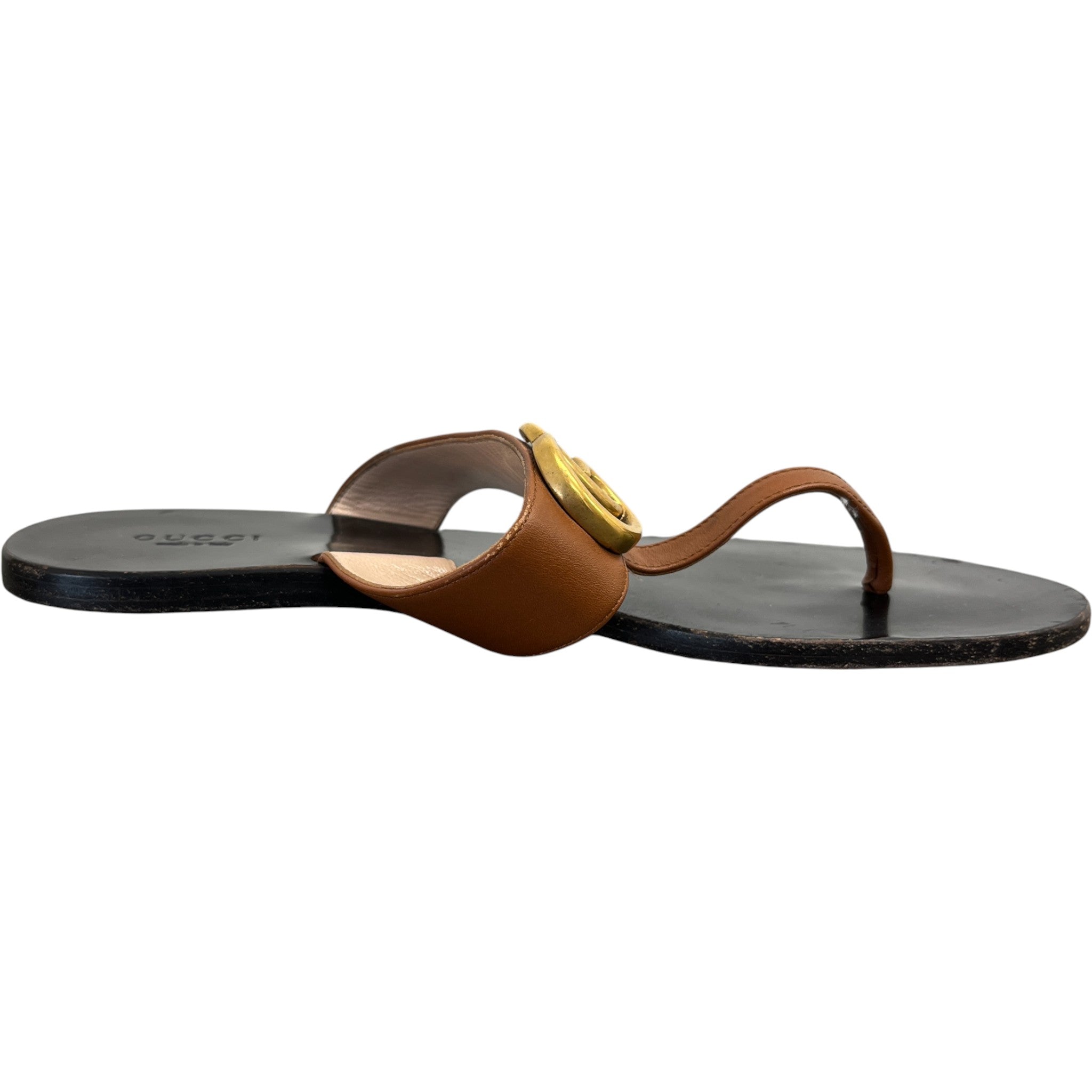 Women's Gg Thong Sandals Brown Size EU 38.5 / UK 5.5
