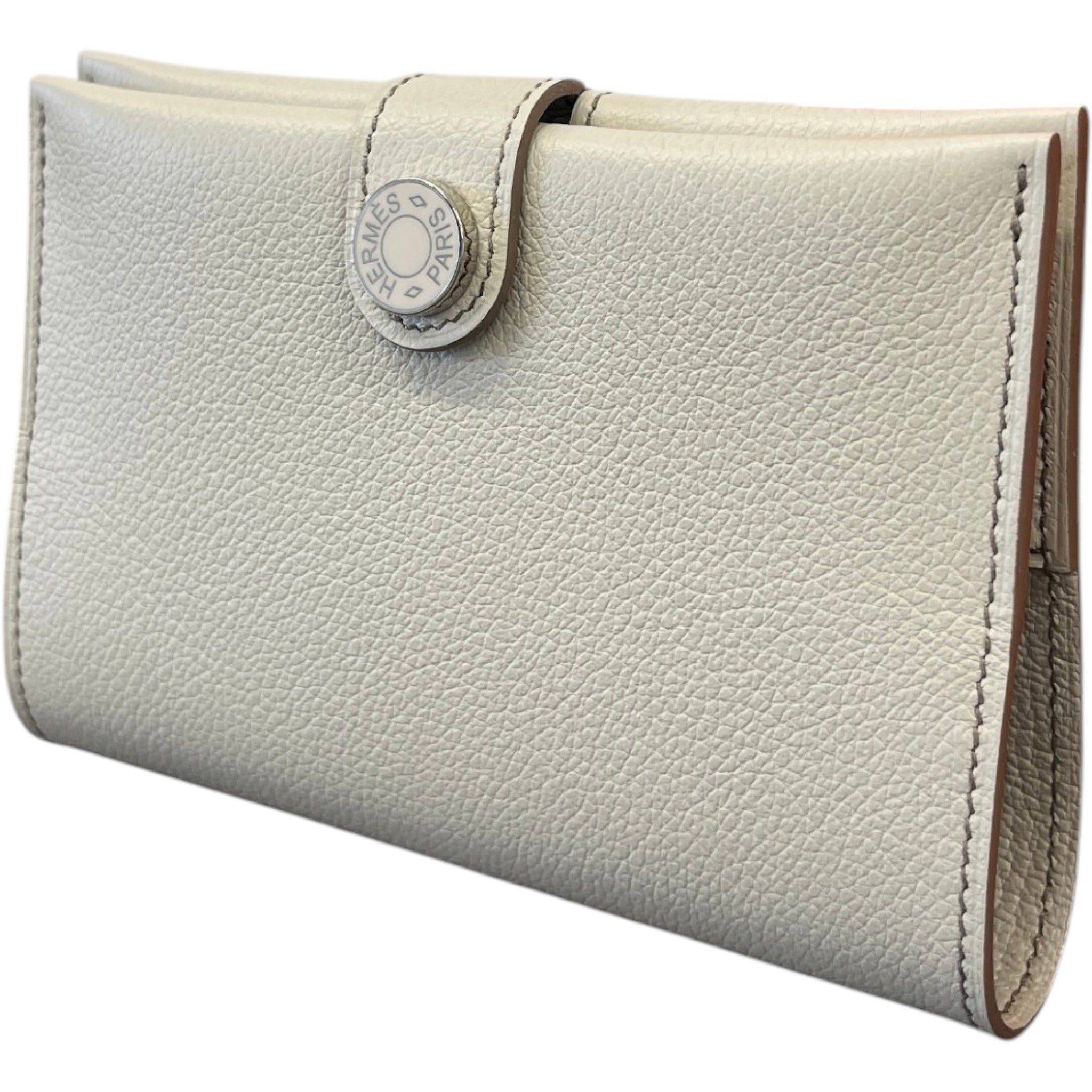 Women's R.M.S Passport Holder Wallet Cream