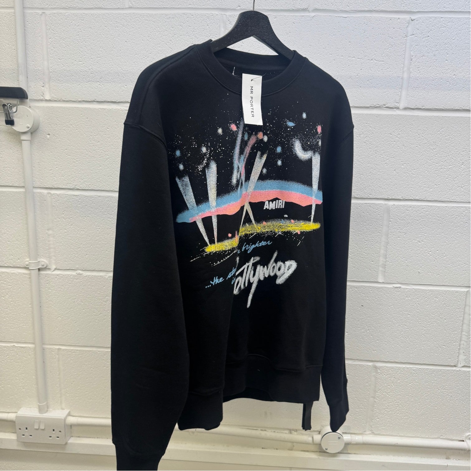 Men's Hollywood Light Sweatshirt Black Size L