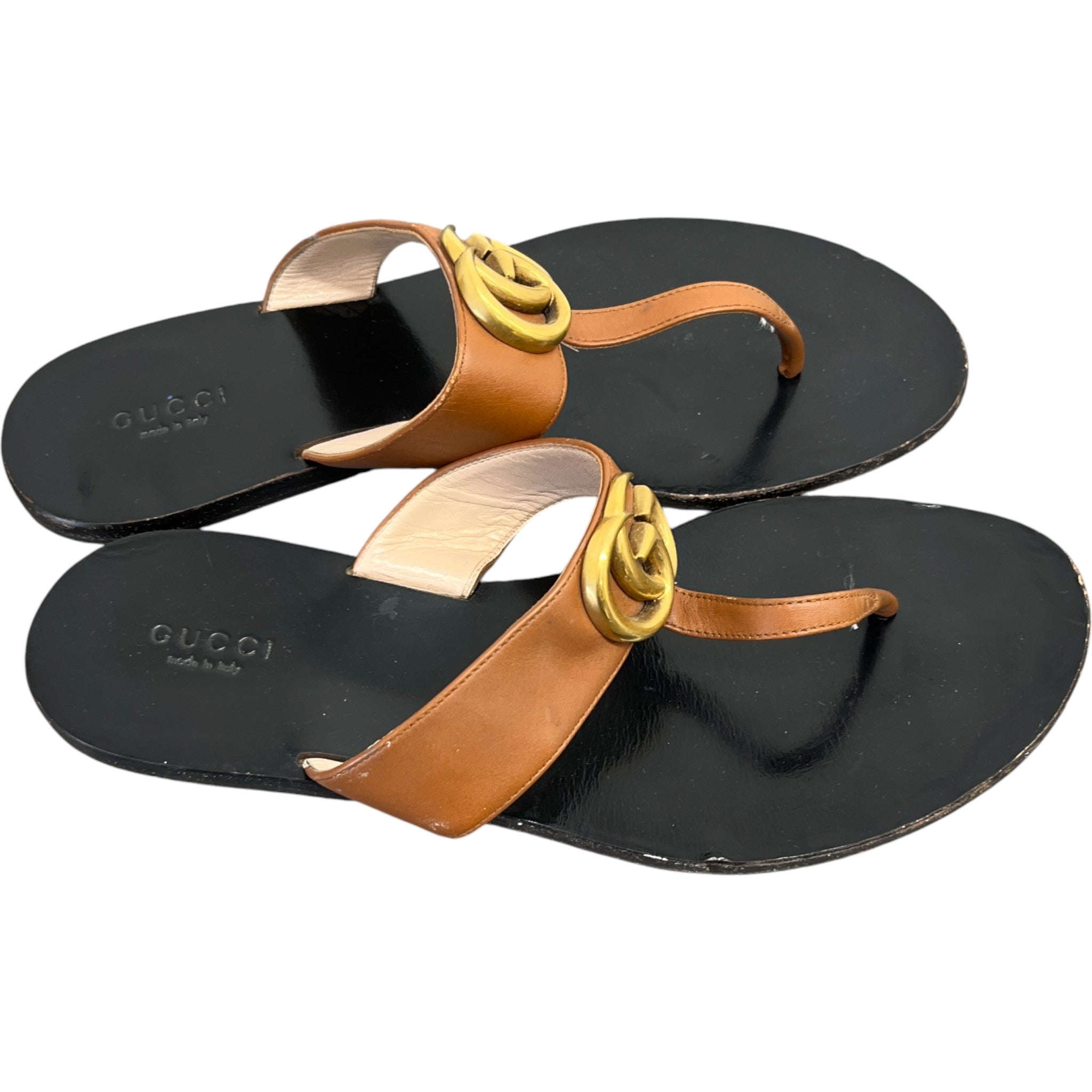 Women's Gg Thong Sandals Brown Size EU 38.5 / UK 5.5