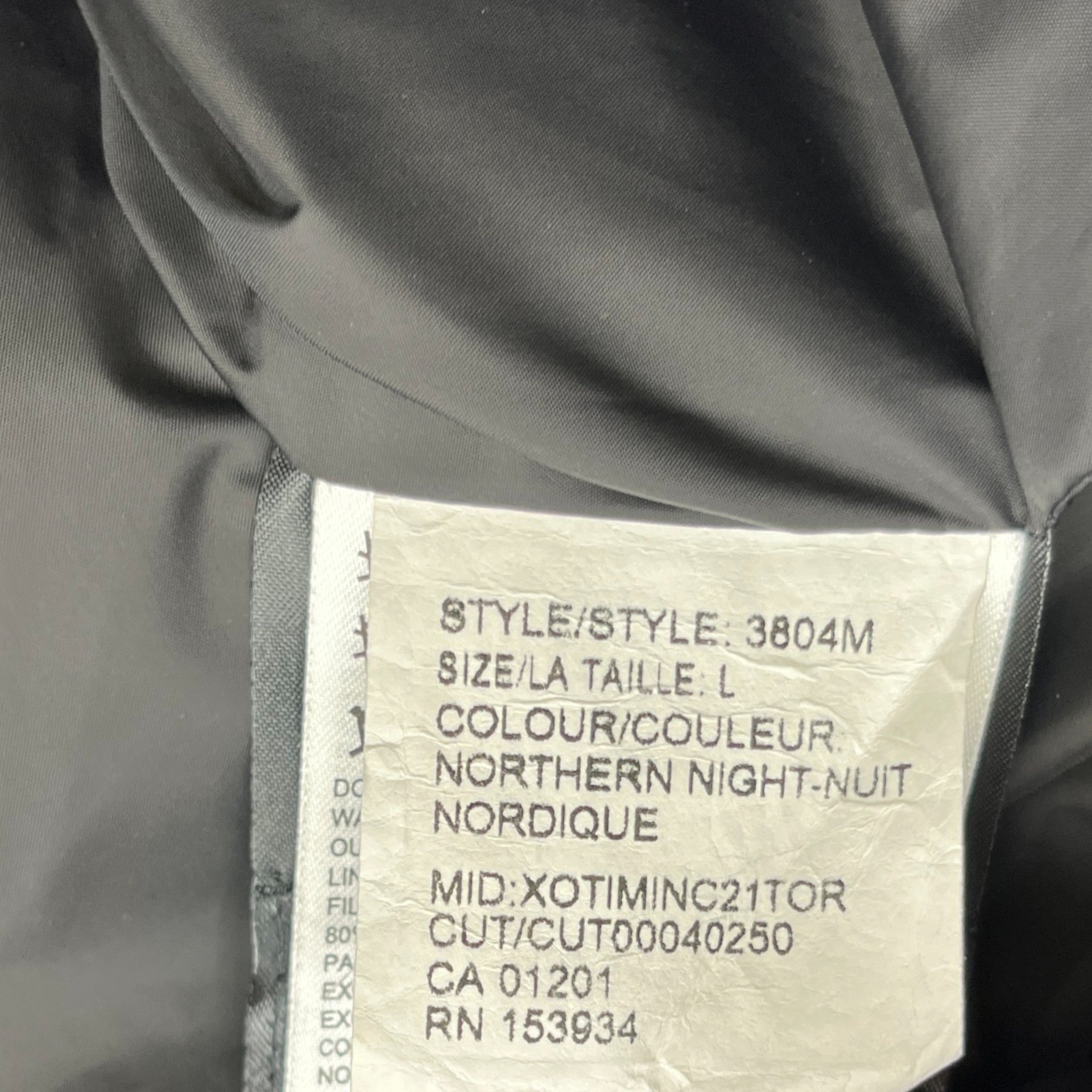 Men's Macmillan Down Jacket Blue Size L