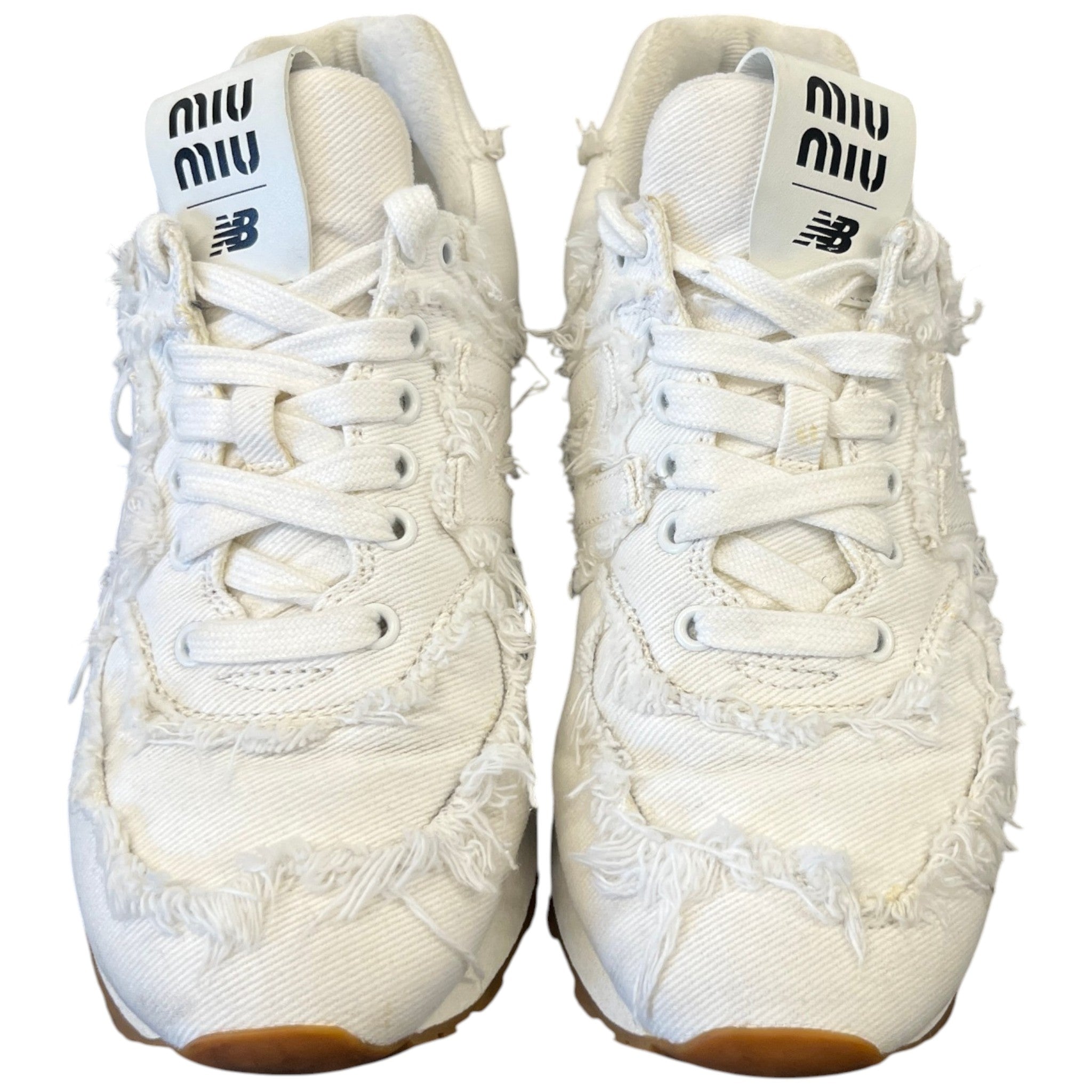 Women's X New Balance Low Trainers White Size EU 38 / UK 5
