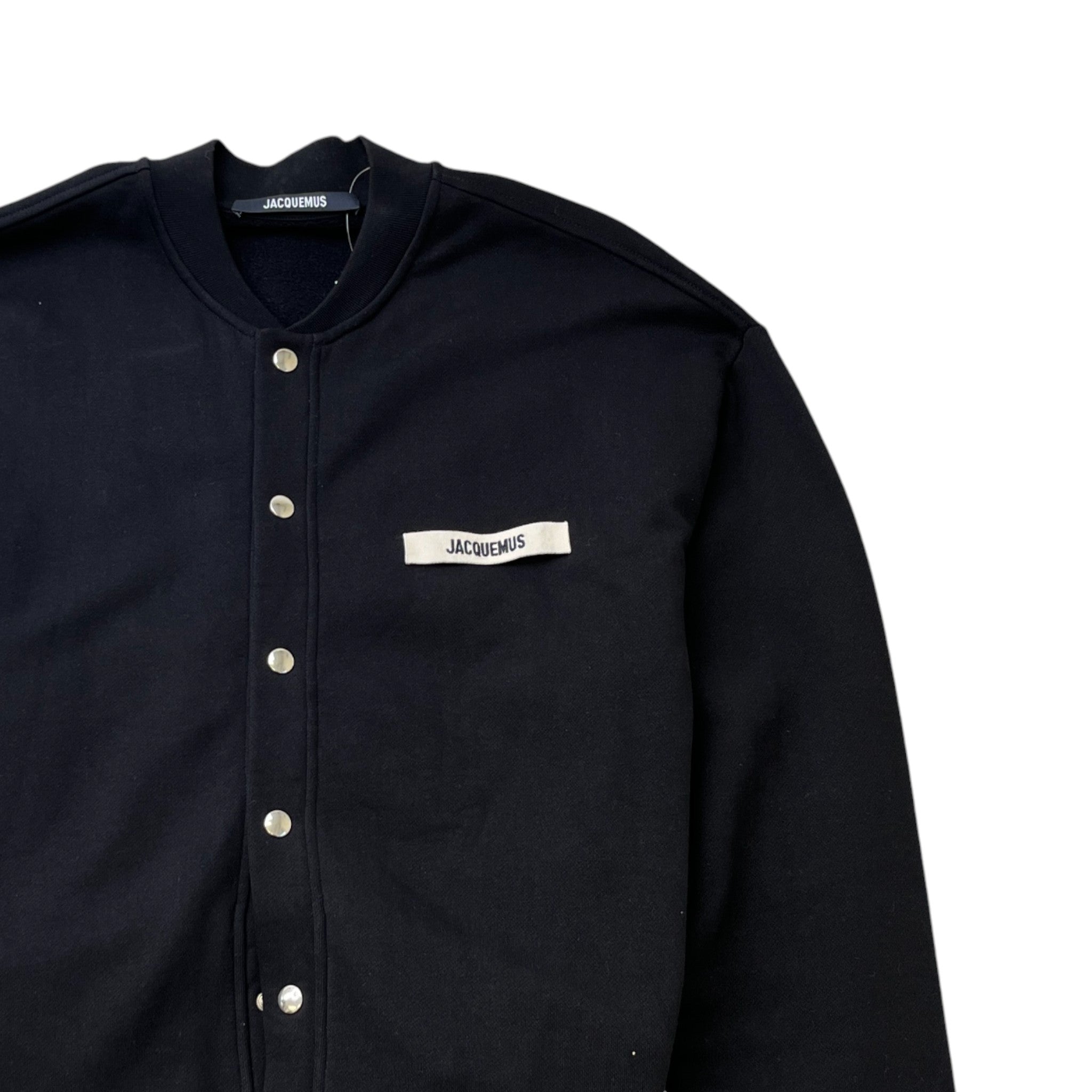 Men's Gros Grain Cardigan Black Size S