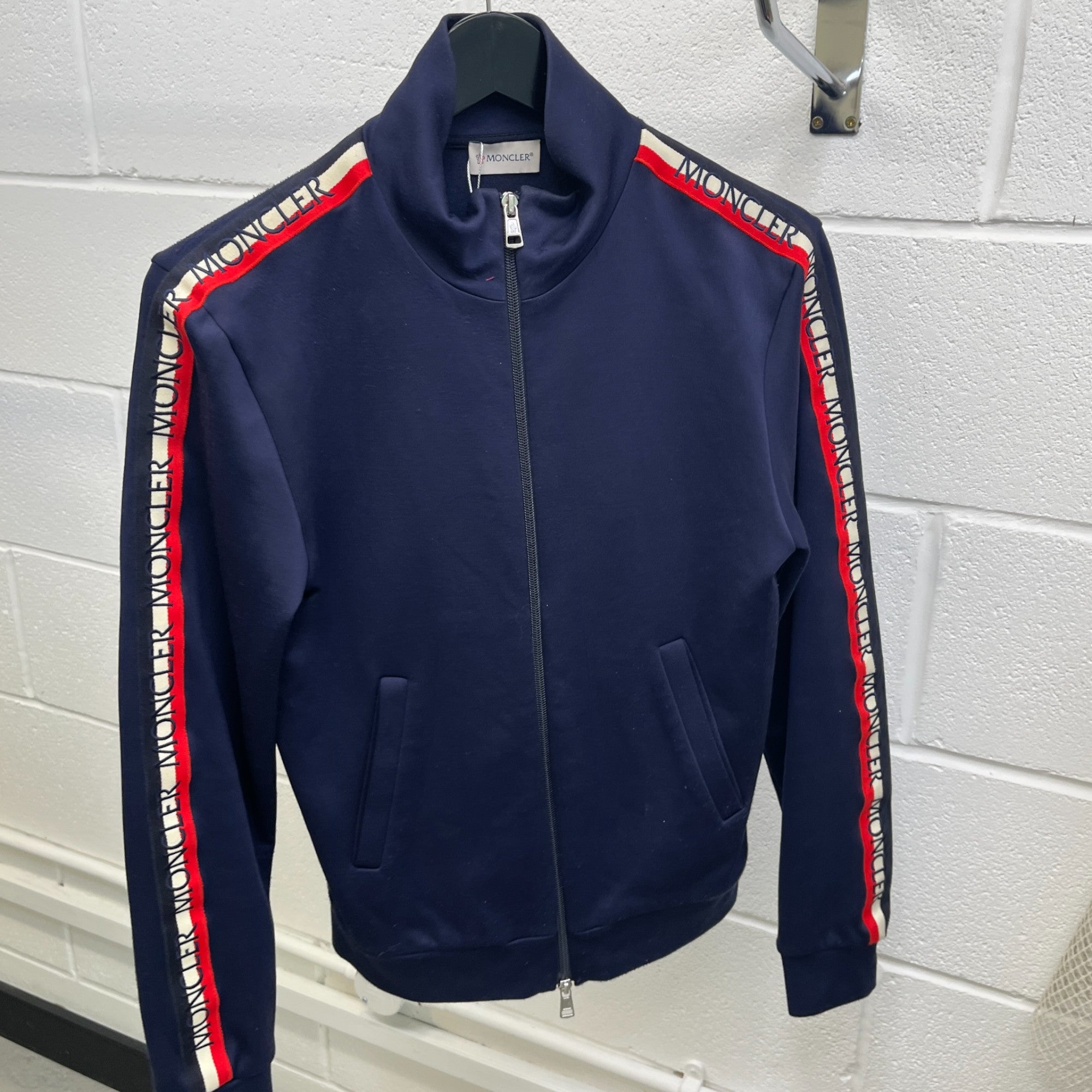 Men's Maglia Cardigan Jacket Navy Size XS