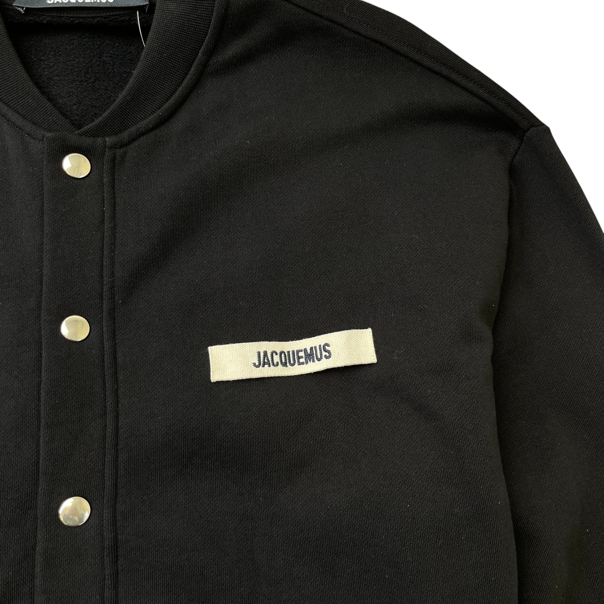 Men's Gros Grain Cardigan Black Size S