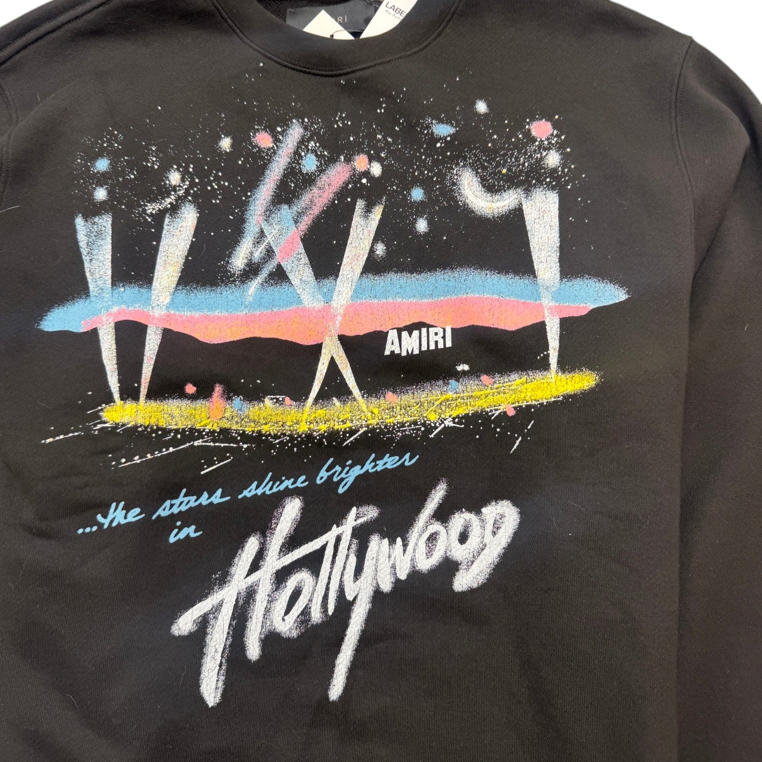 Men's Hollywood Light Sweatshirt Black Size L