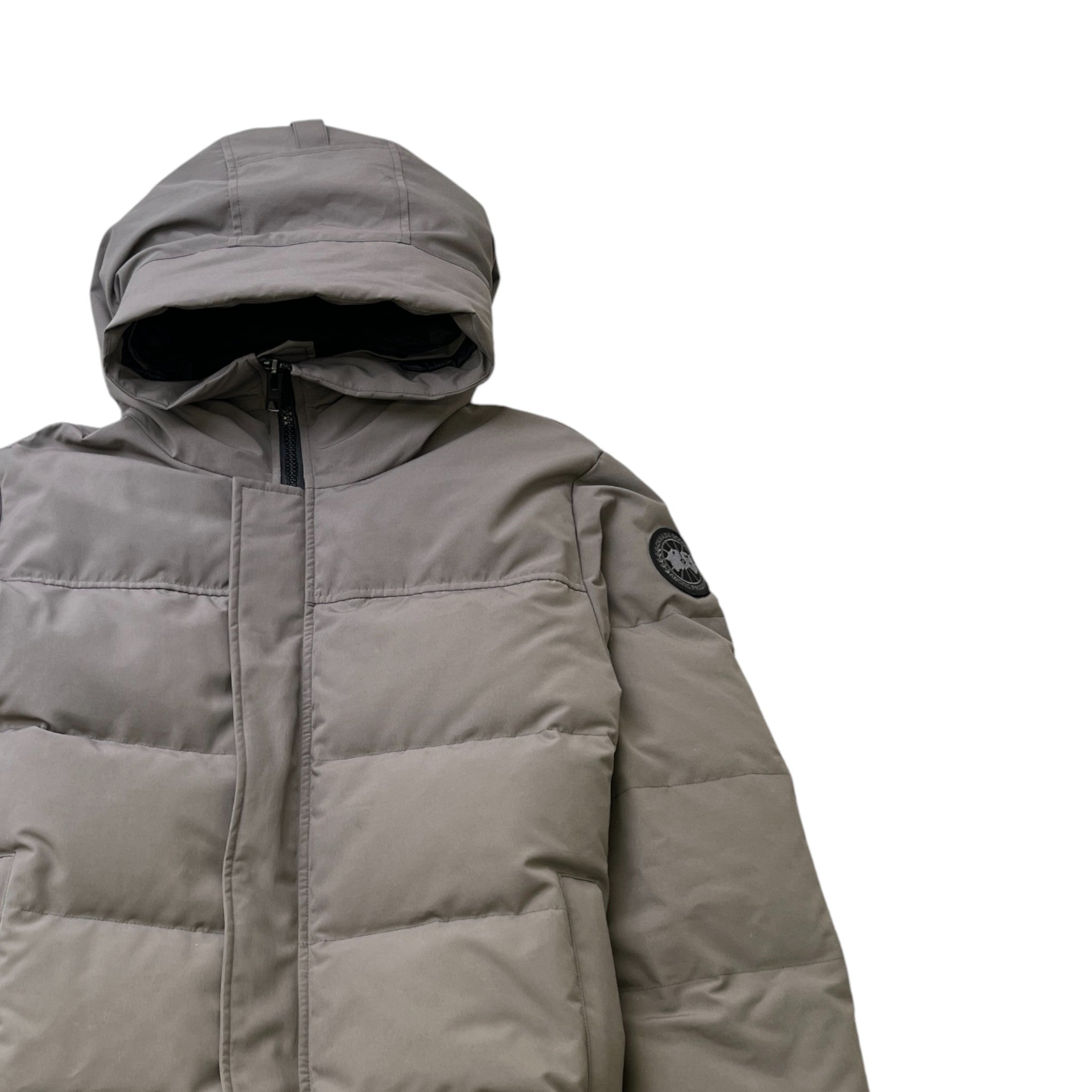 Men's Macmillan Parka Down Jacket Grey Size XL