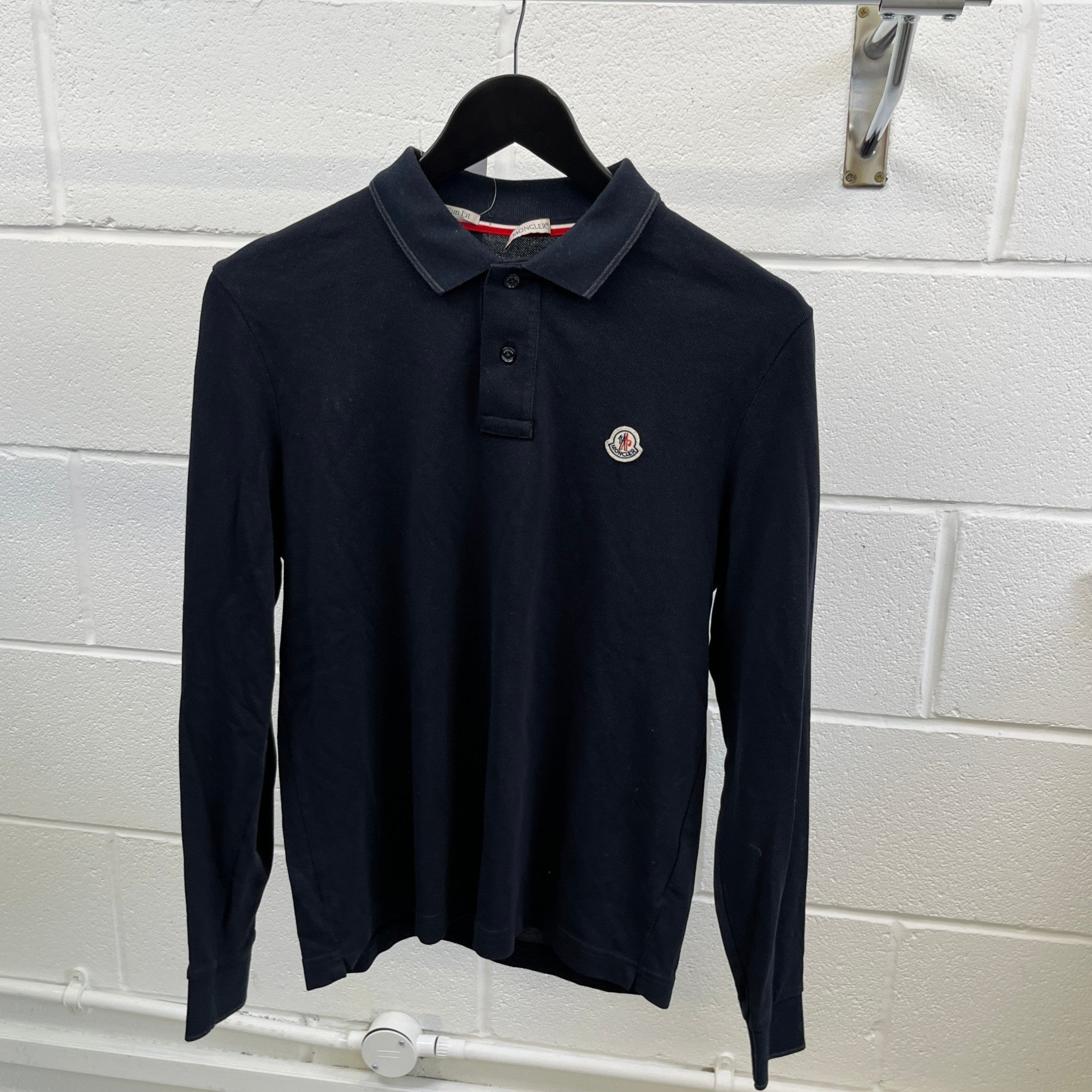 Men's Maglia Polo Shirt Black Size S