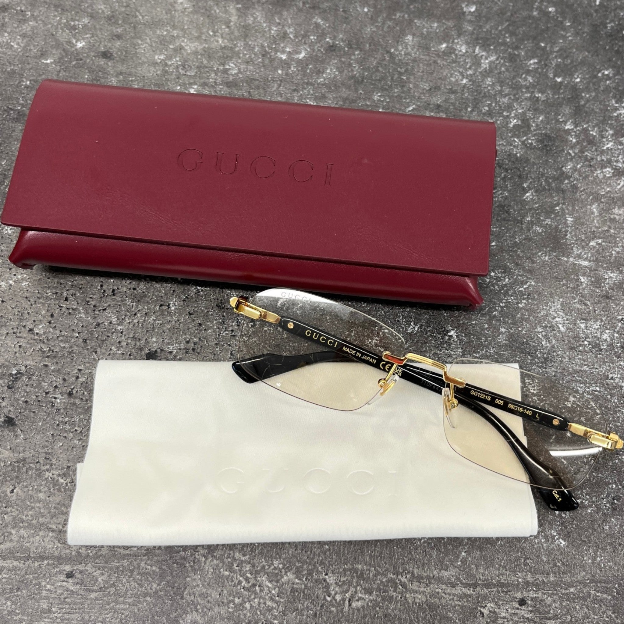 Men's Gg1221S Glasses Black
