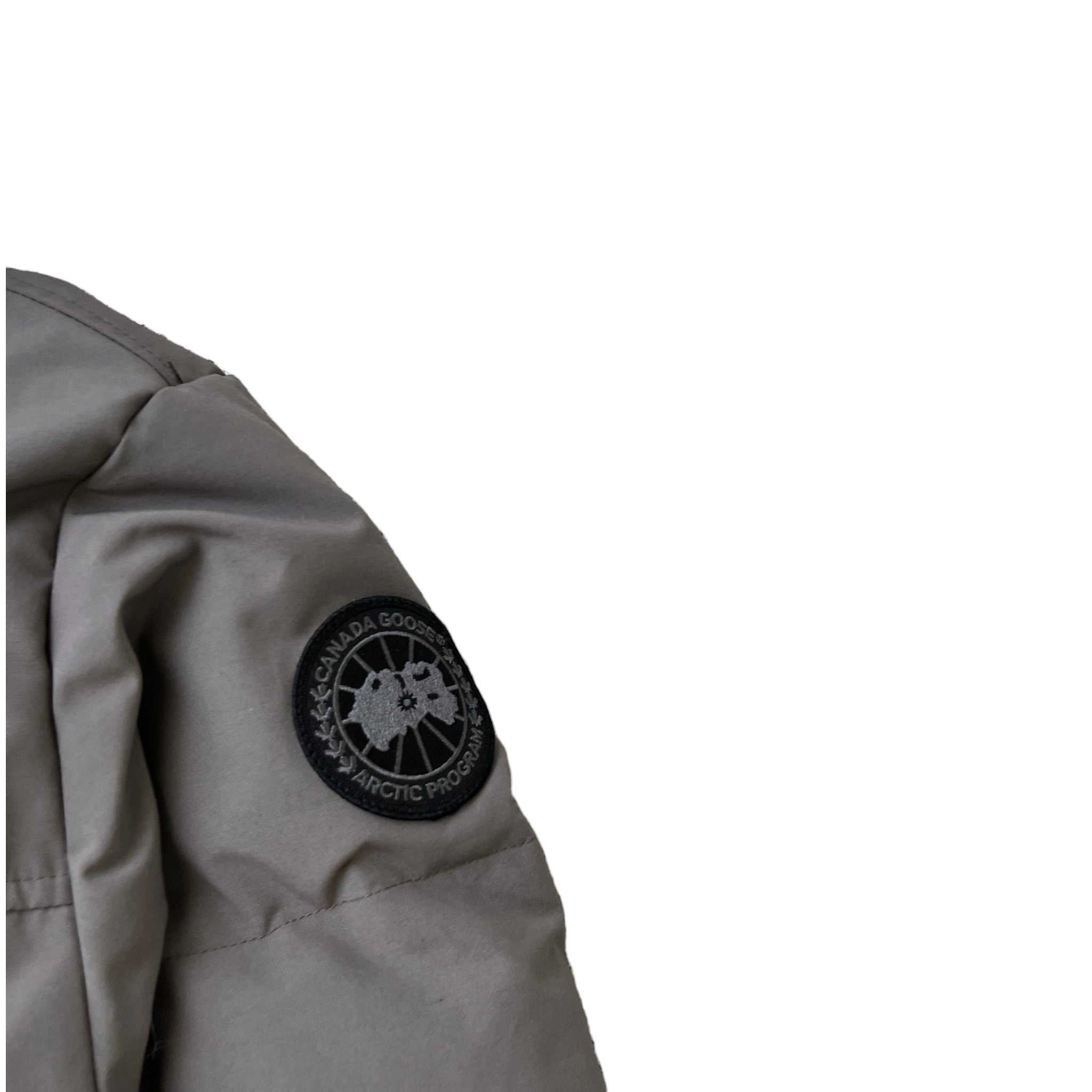 Men's Macmillan Parka Down Jacket Grey Size XL