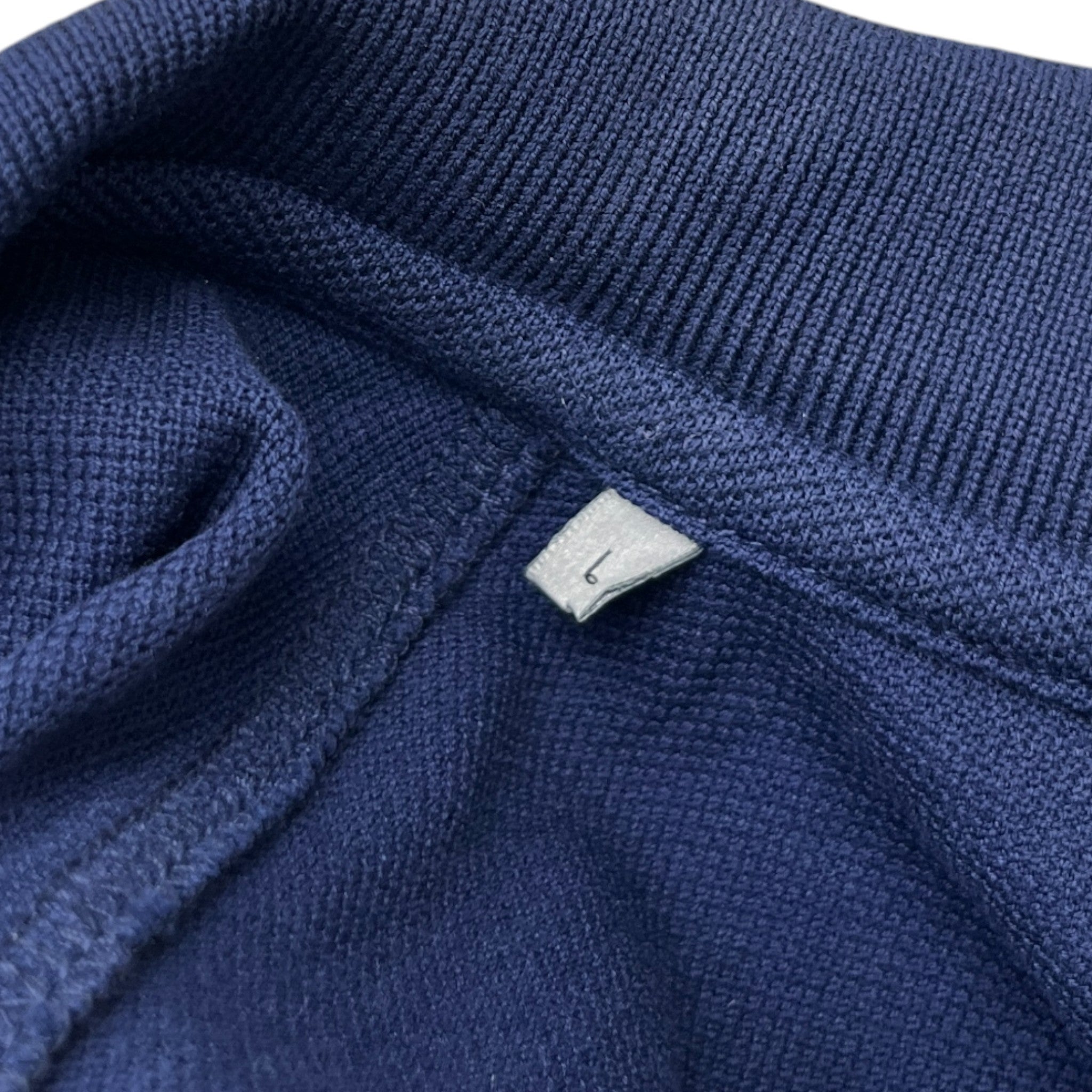 Men's Cd Embroidered Icon Polo Shirt Navy Size L