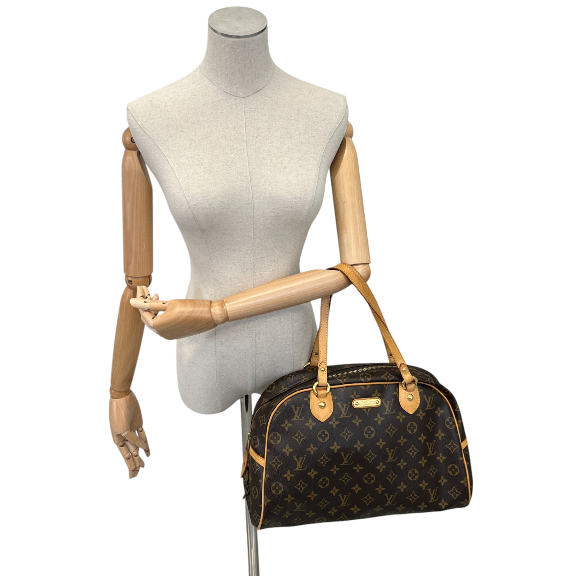 Women's Monogram Montorgueil Pm Bag Brown