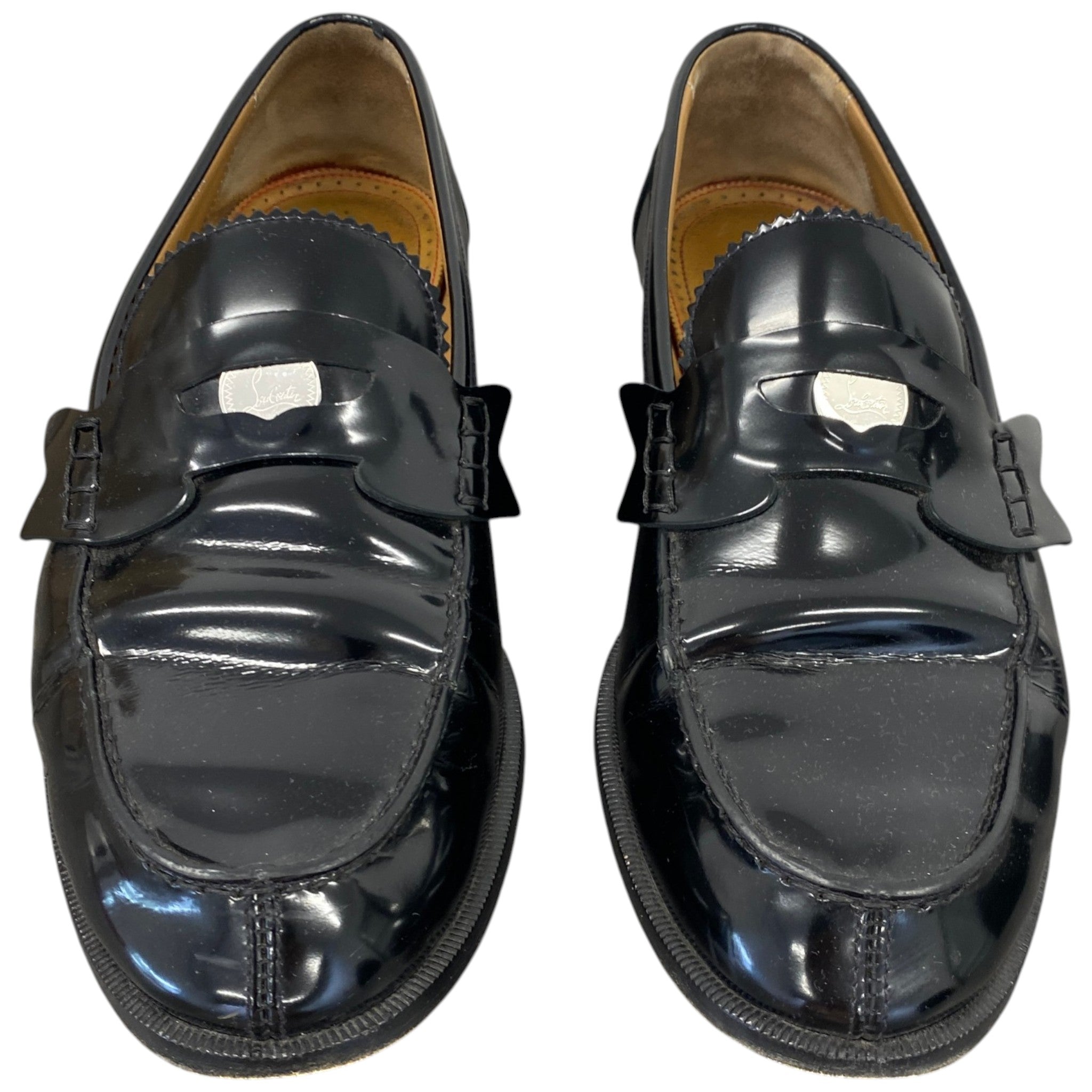 Men's Derby Loafers Black Size EU 42.5 / UK 8.5