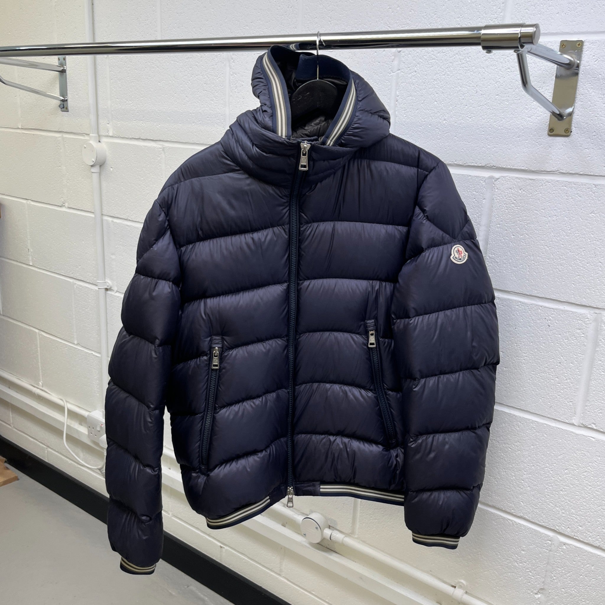 Men's Jeanbart Down Jacket Navy Size 5 / XXL