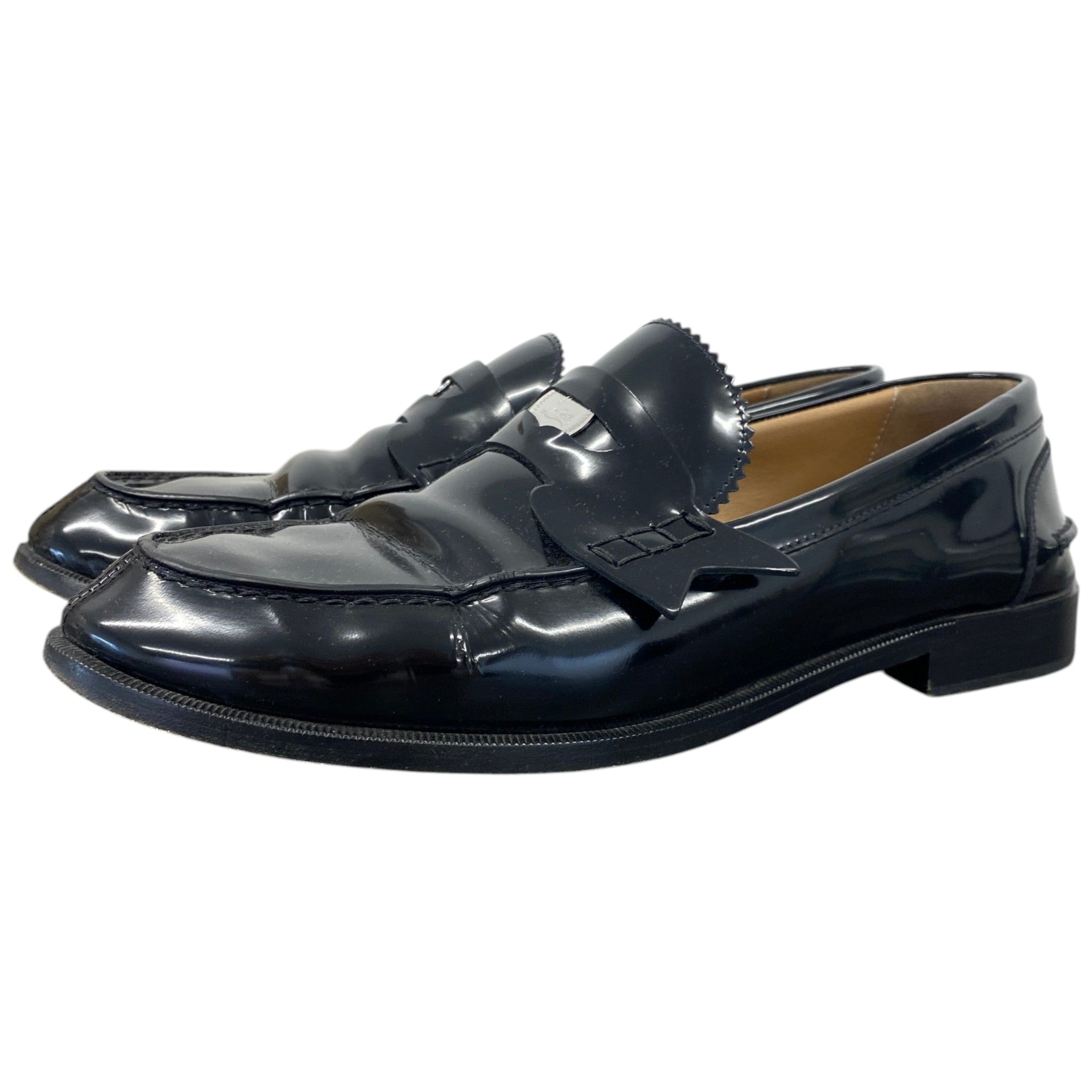 Men's Derby Loafers Black Size EU 42.5 / UK 8.5