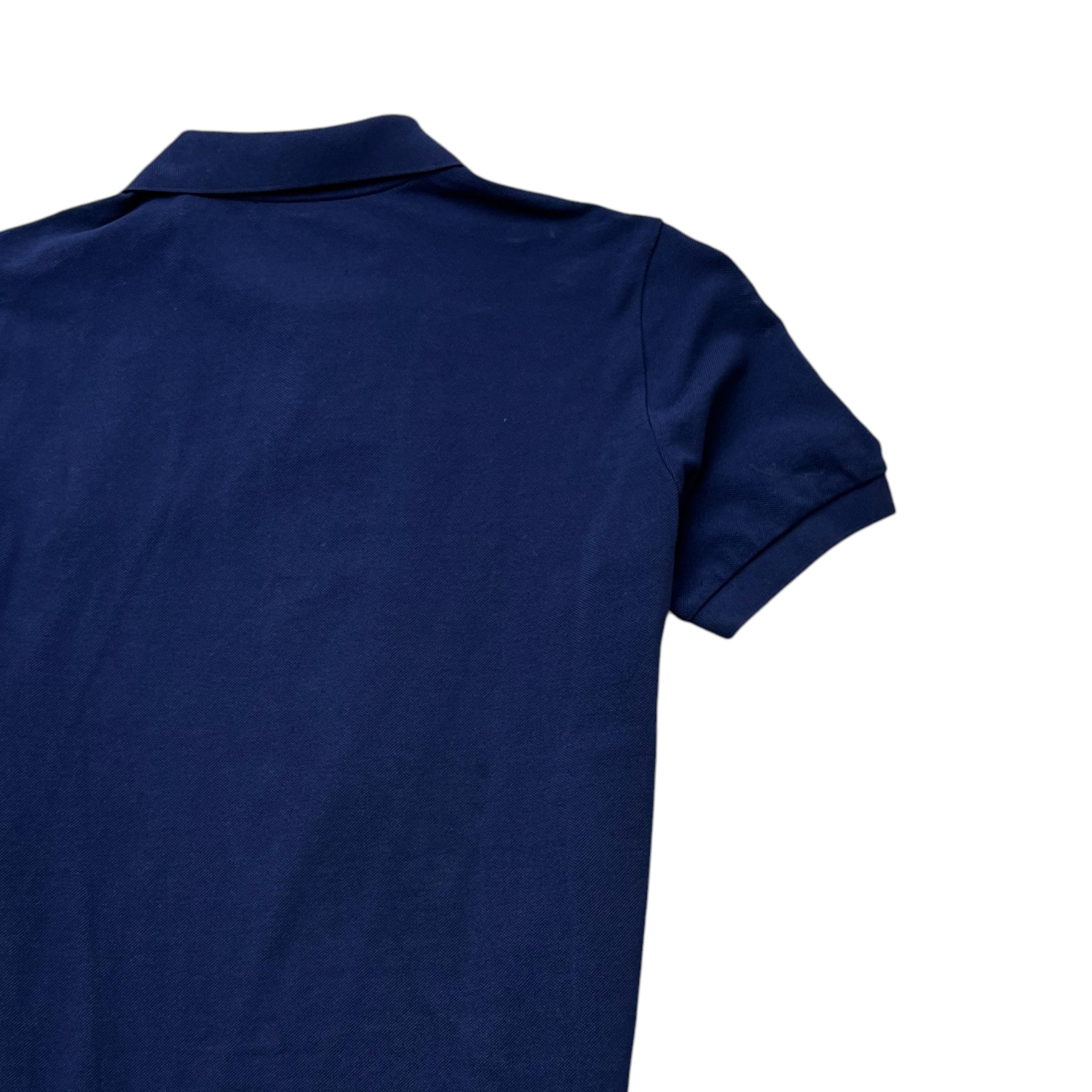 Men's Cd Embroidered Icon Polo Shirt Navy Size L