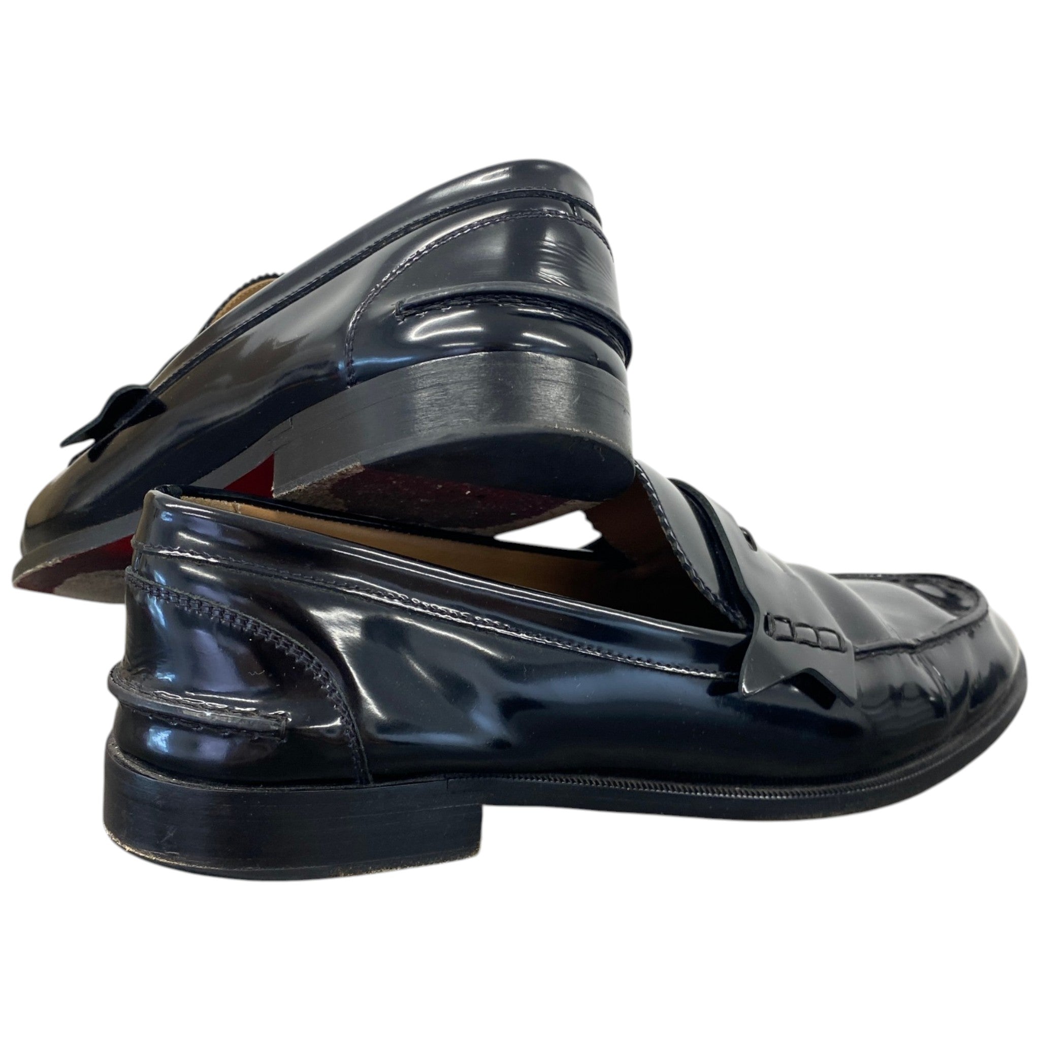 Men's Derby Loafers Black Size EU 42.5 / UK 8.5
