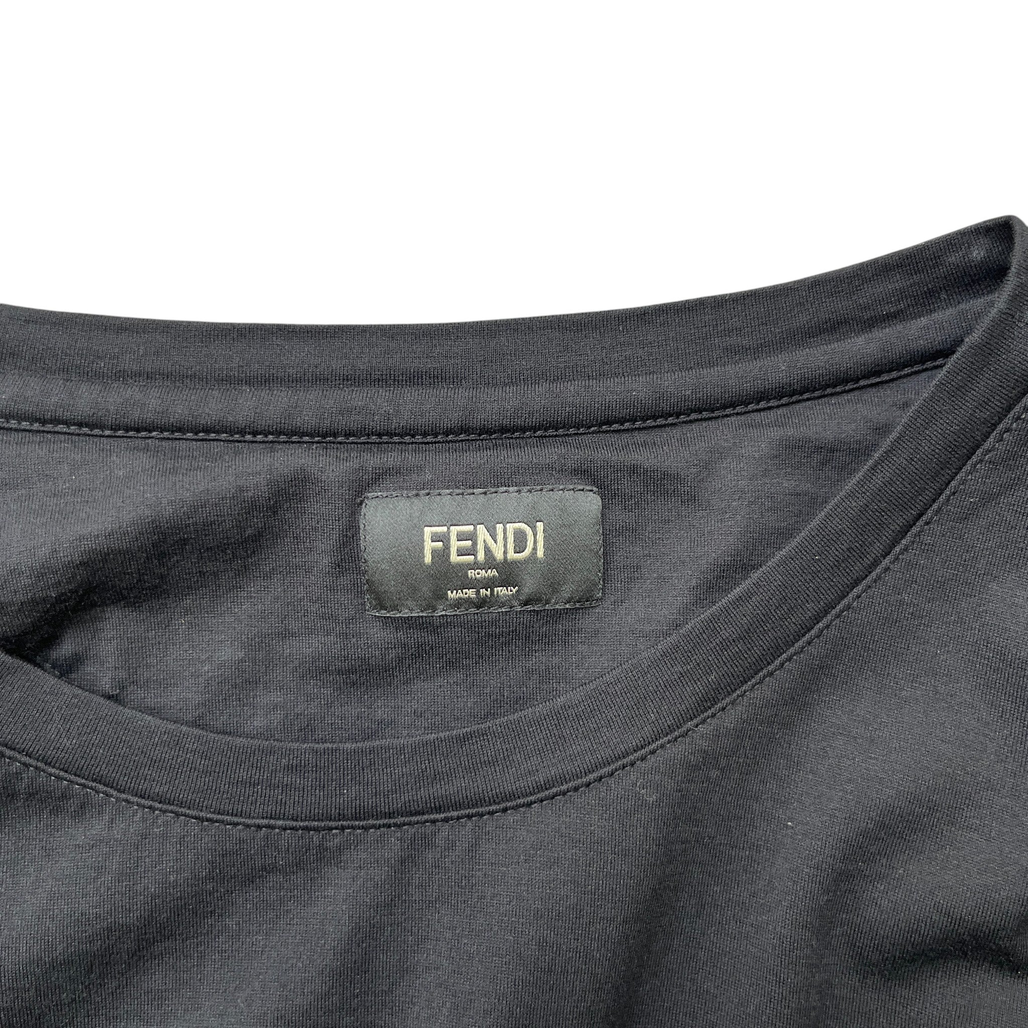 Men's Monster Eyes T-Shirt Black Size IT 52 / UK XL