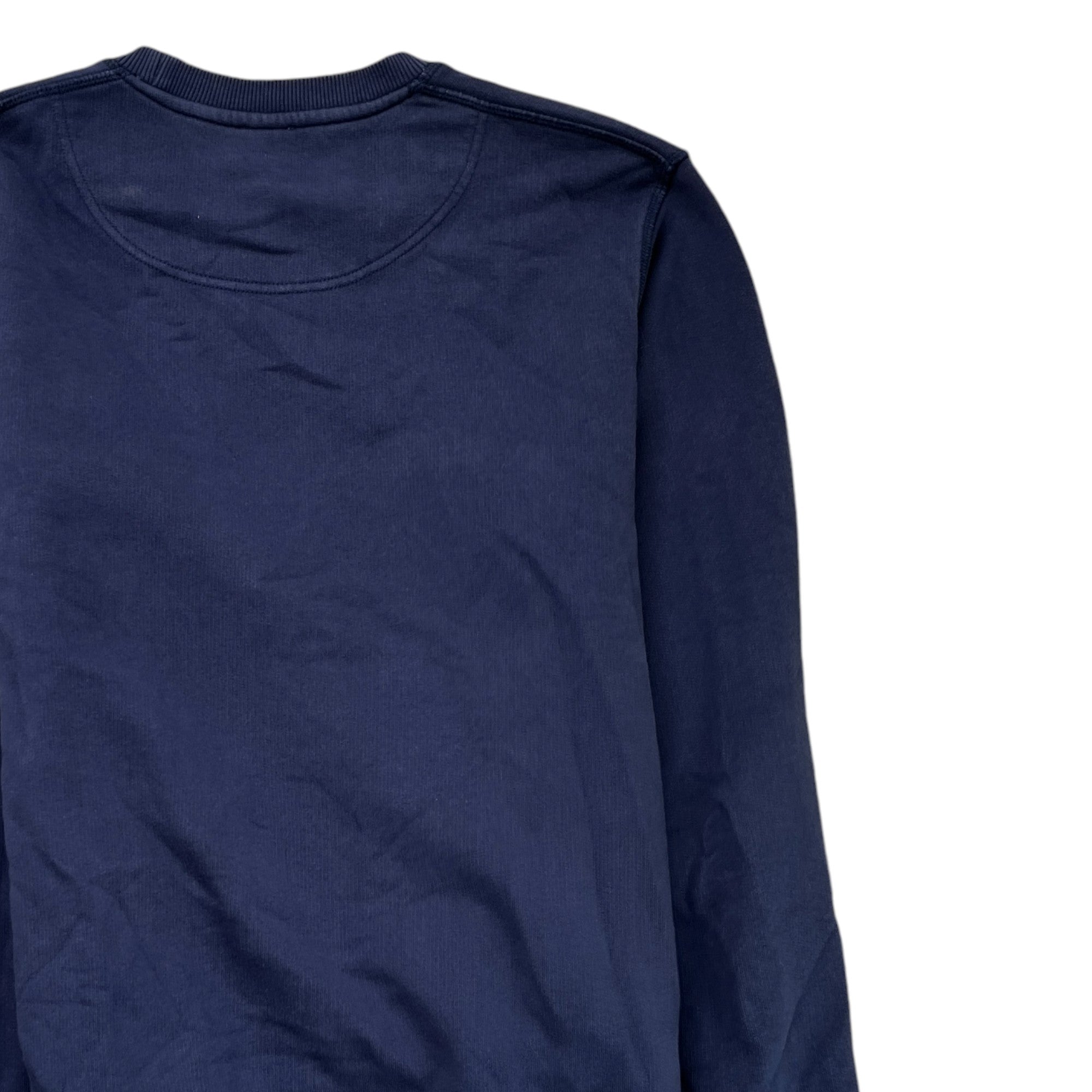 Men's Embroidered Tiger Sweatshirt Navy Size S