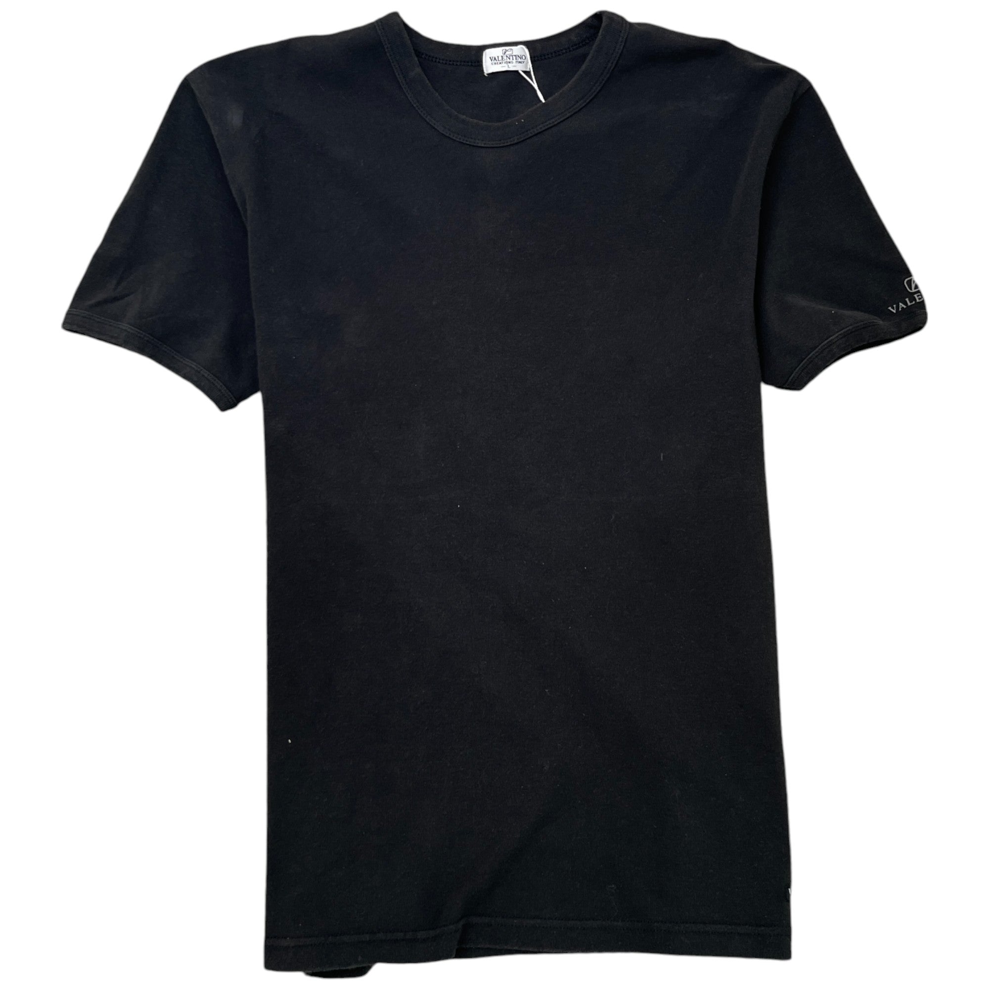 Men's Logo Print T-Shirt Black Size L