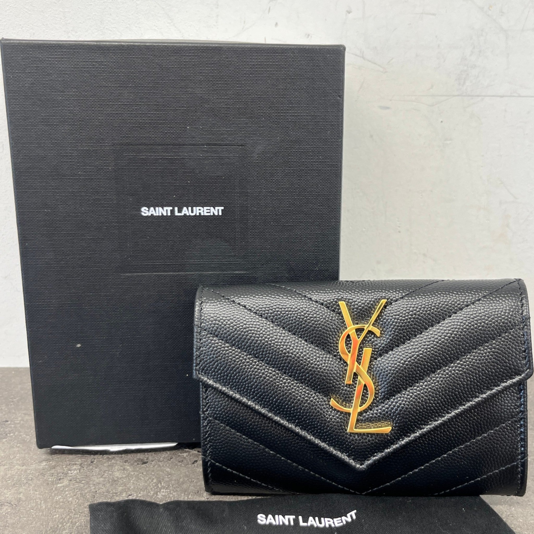 Women's Cassandre Matelassé Wallet Black