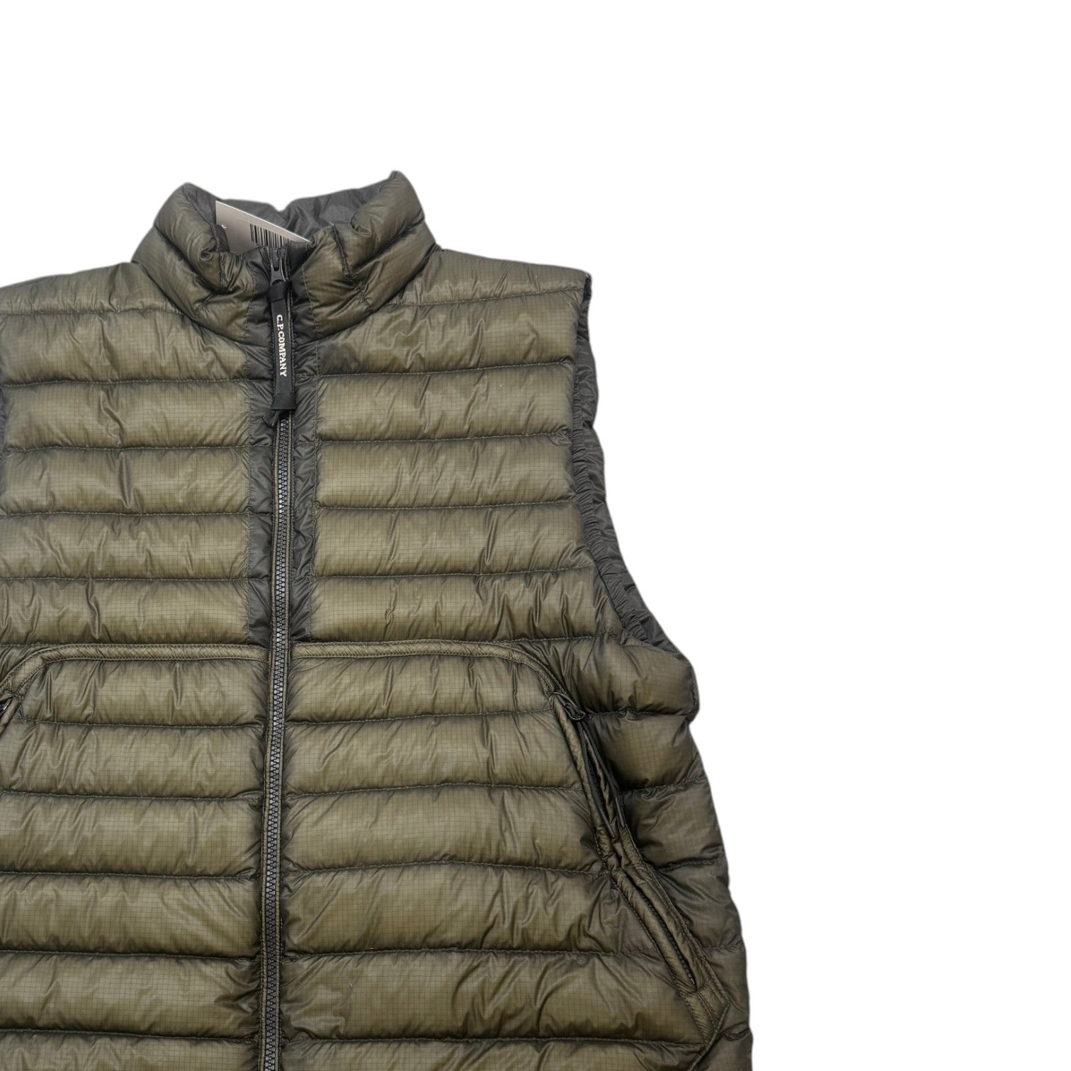 Men's D.D Shell Lens Gilet Khaki Size M