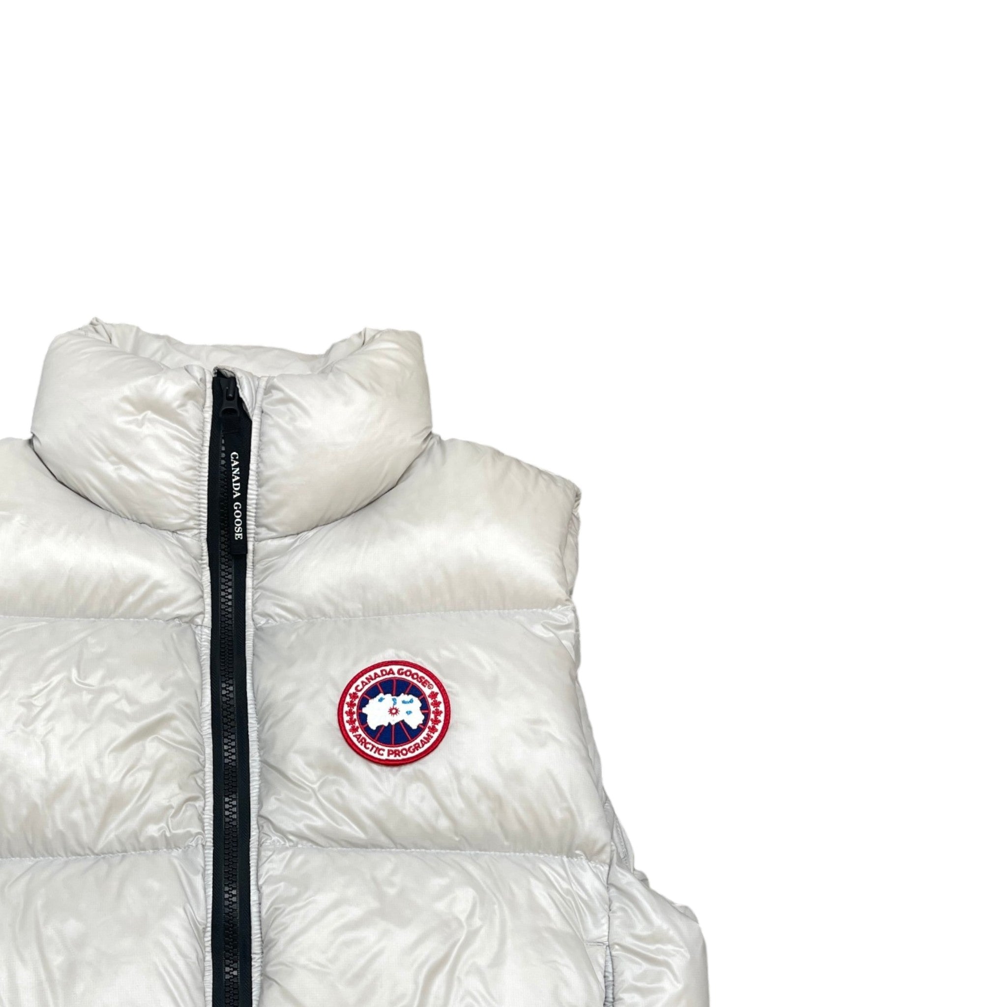 Women's Cypress Puffer Vest Gilet Grey Size S