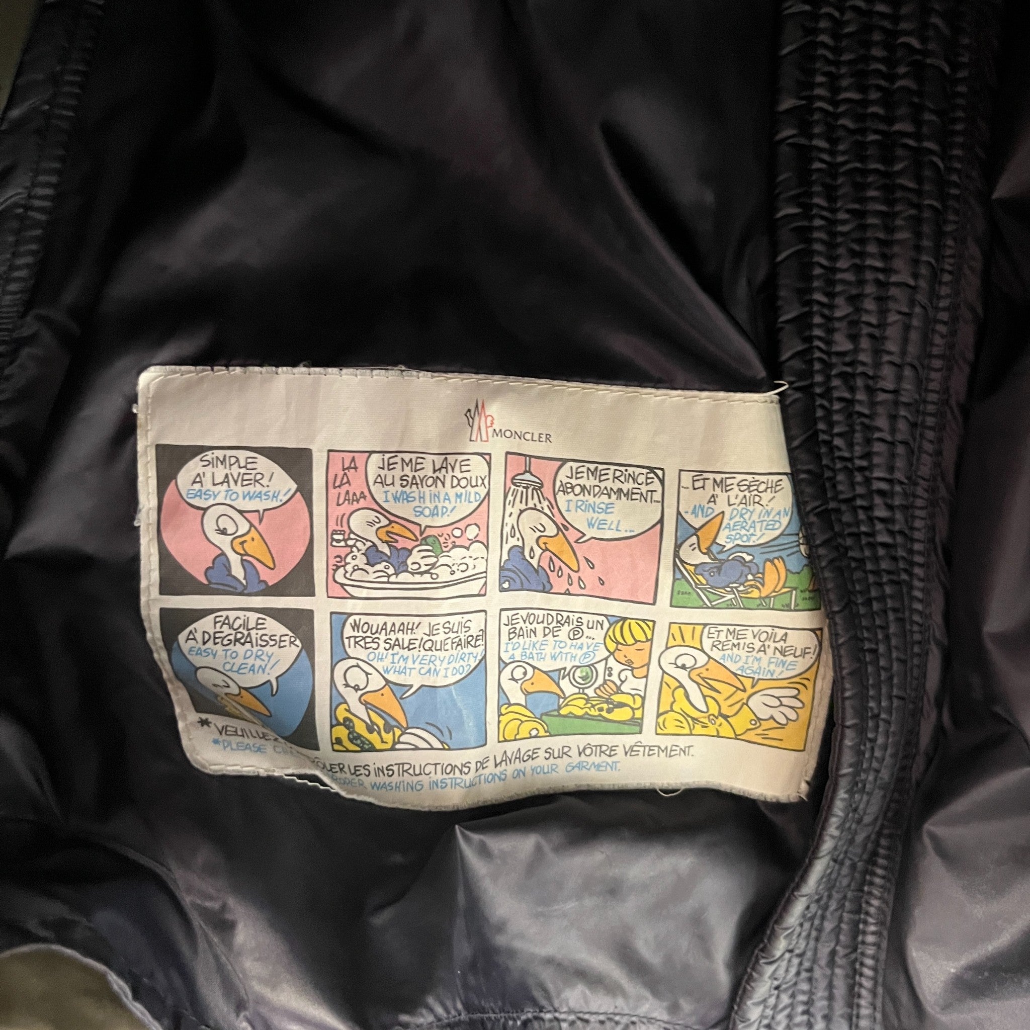 Men's Jeanbart Down Jacket Navy Size 5 / XXL