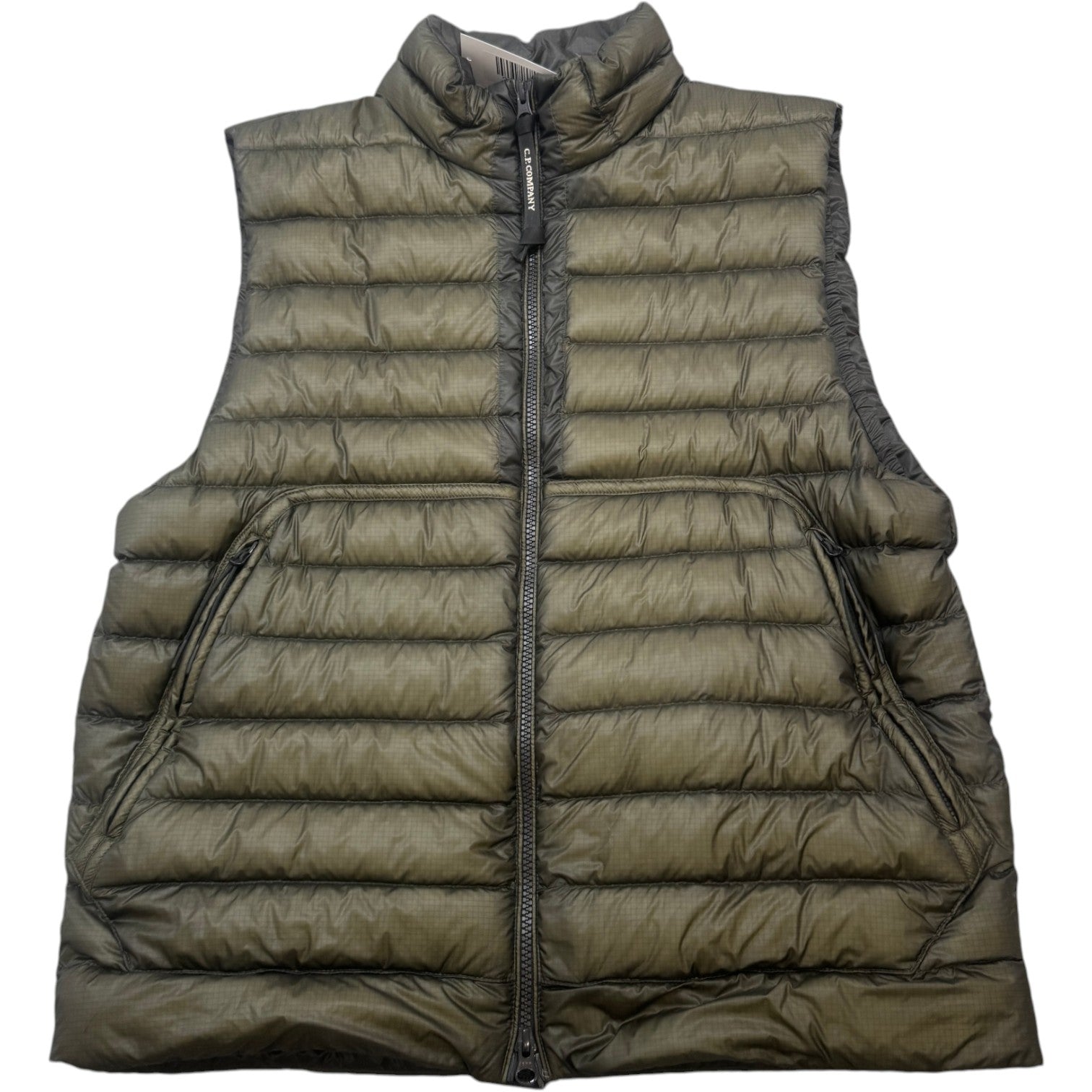 Men's D.D Shell Lens Gilet Khaki Size M