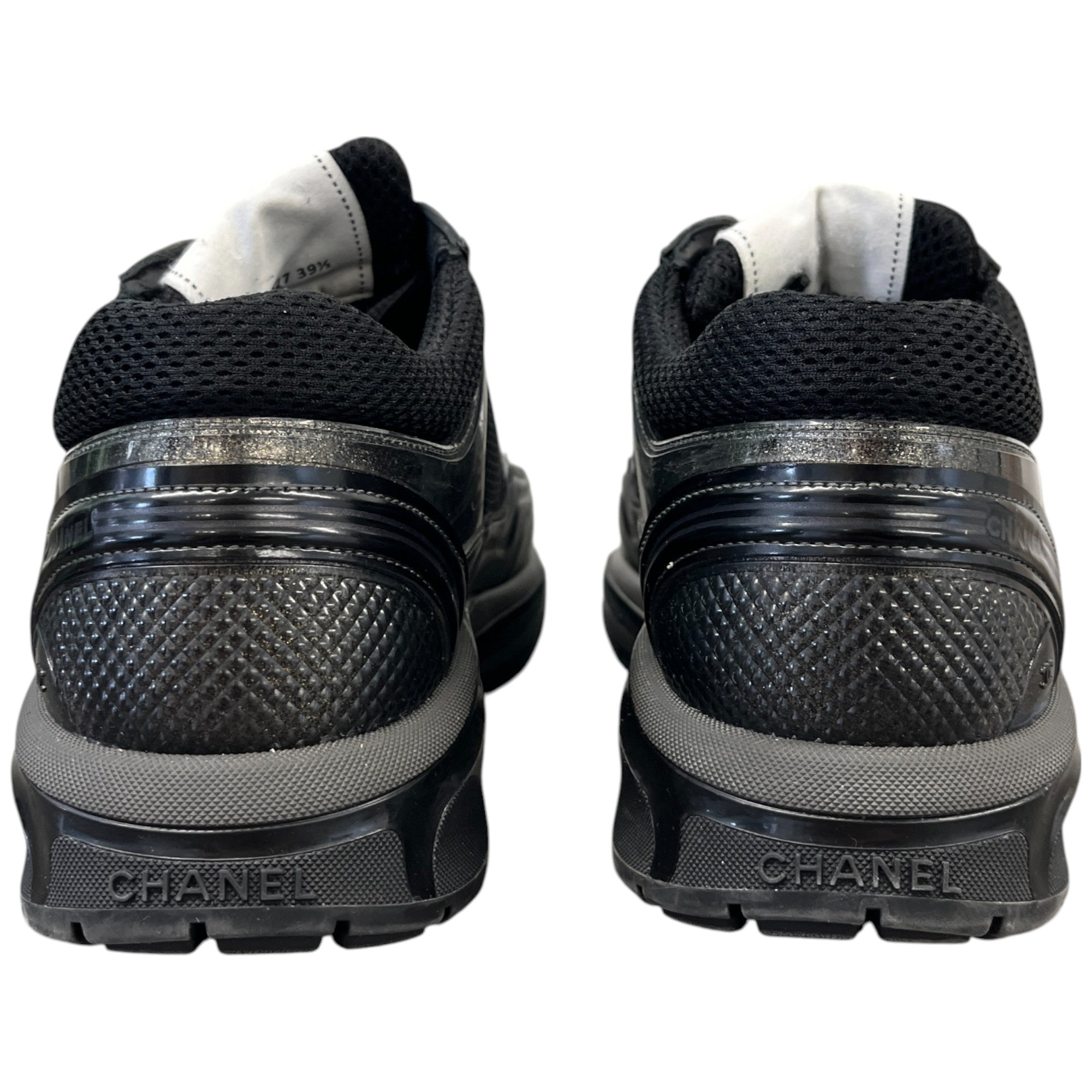 Women's Cc Metallic Runner Low Trainers Black Size EU 39.5 / UK 6.5