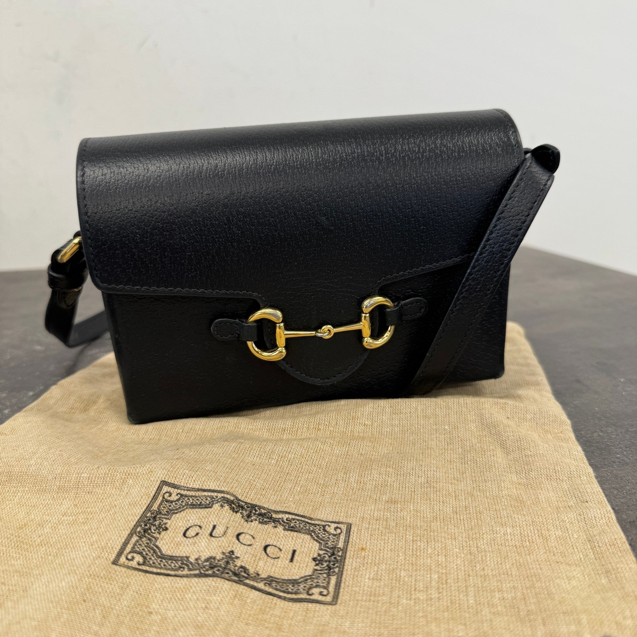 Women's Horsebit 1955 Bag Black