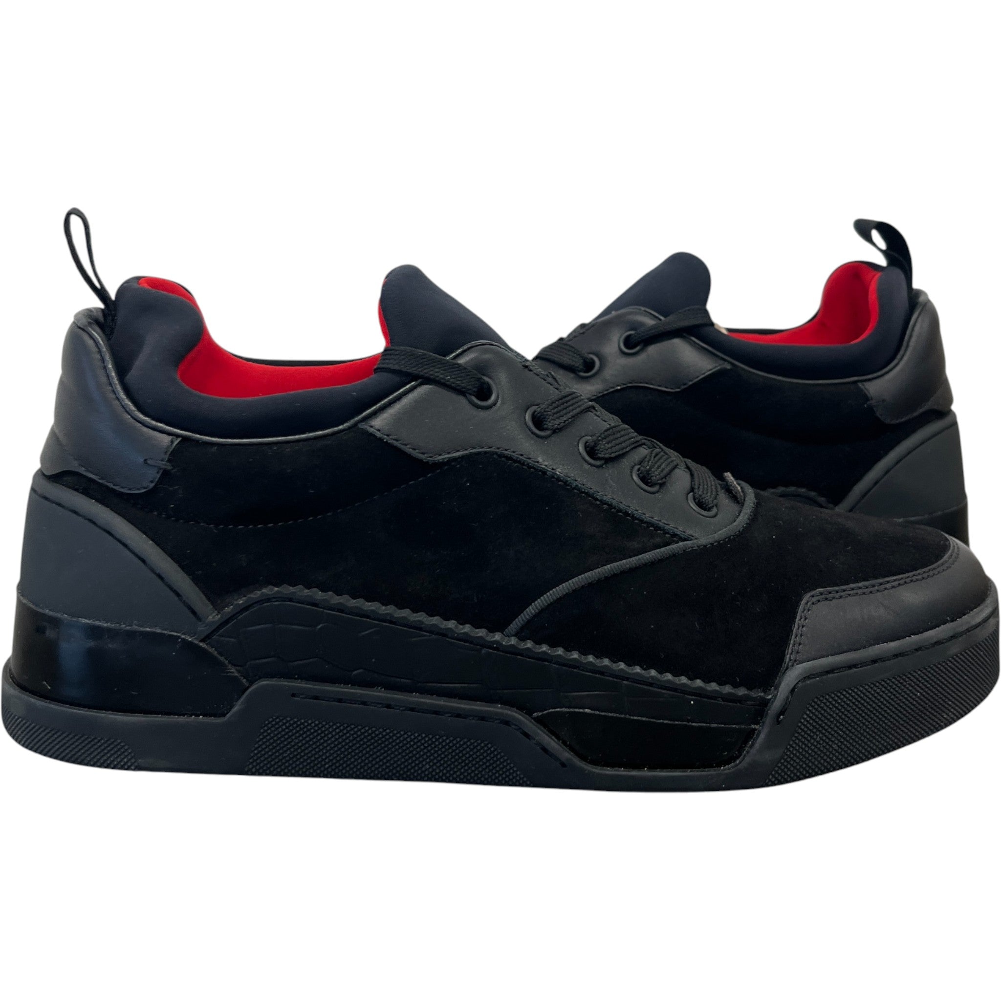 Men's Aurelien Low Trainers Black Size EU 42 / UK 8