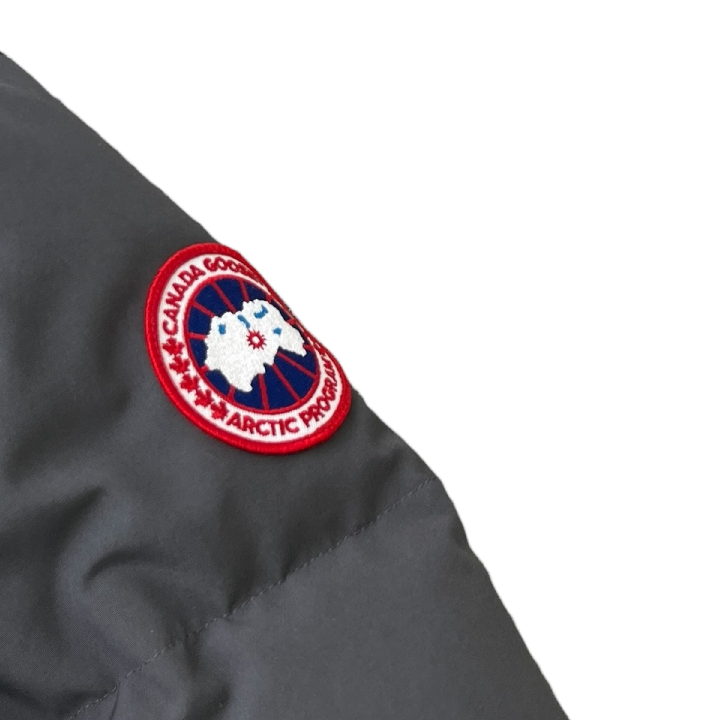 Men's Macmillan Parka Down Jacket Grey Size XXL