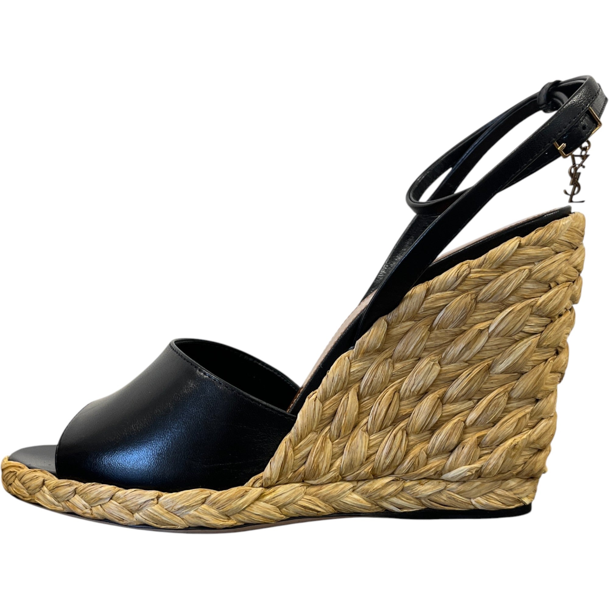 Women's Paloma 95 Espadrille Wedge Heels Black Size EU 37 / UK 4