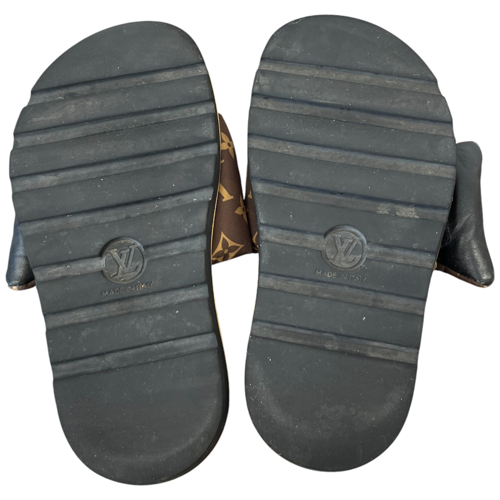 Women's Monogram Pool Pillow Slides Brown Size EU 36 / UK 3