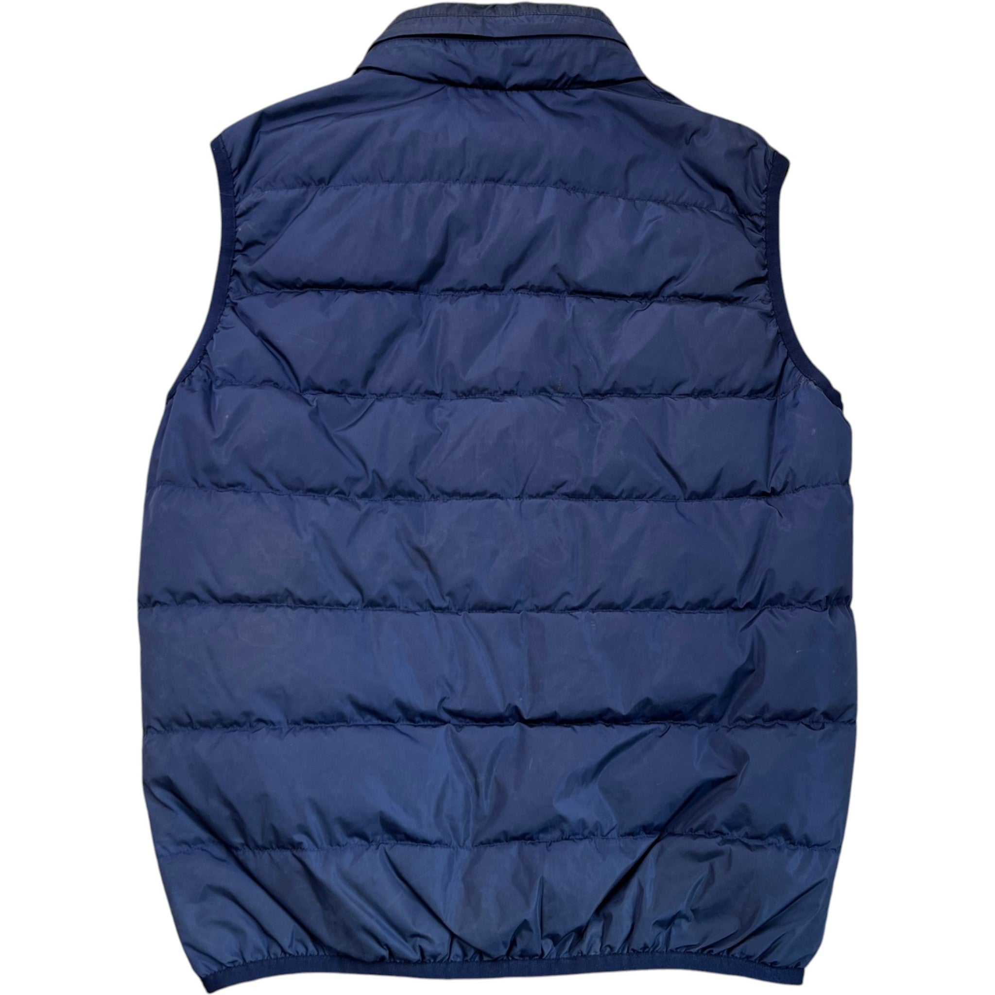 Men's Logo Patch Gg Monogram Gilet Navy Size IT 44 / XS