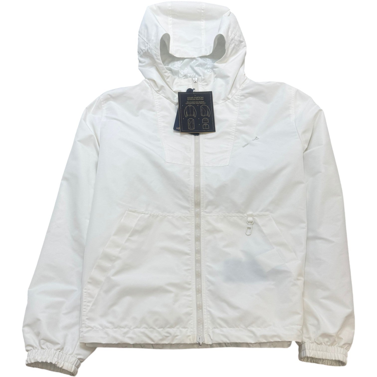 Men's Reversible Monogram Windbreaker White Size IT 54 / XXL