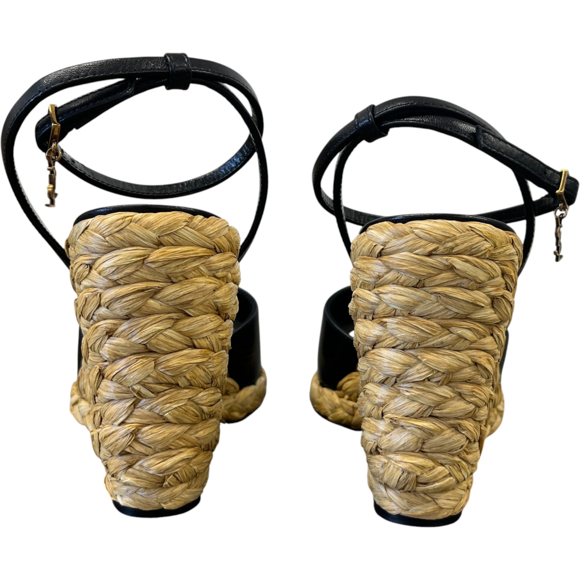 Women's Paloma 95 Espadrille Wedge Heels Black Size EU 37 / UK 4