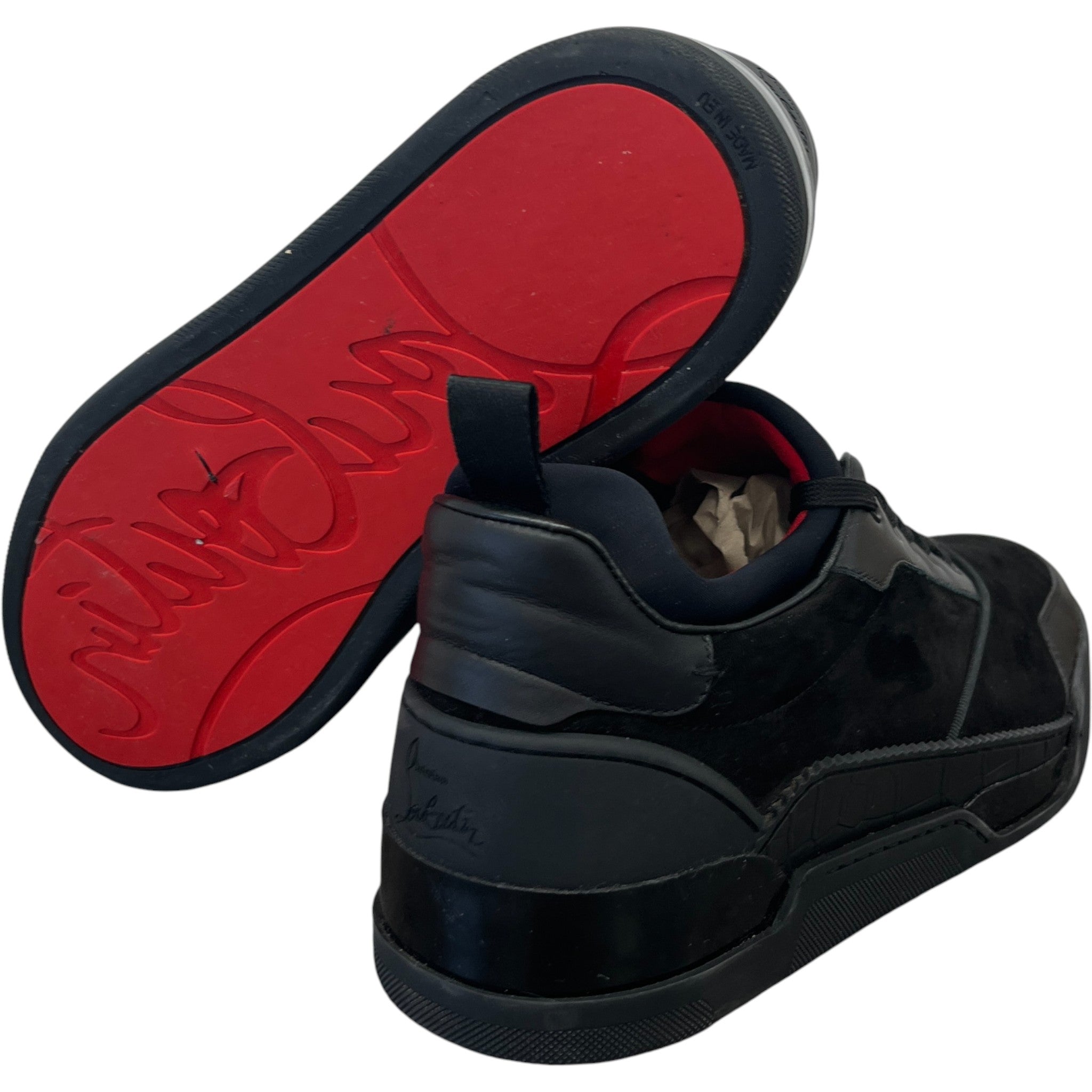 Men's Aurelien Low Trainers Black Size EU 42 / UK 8