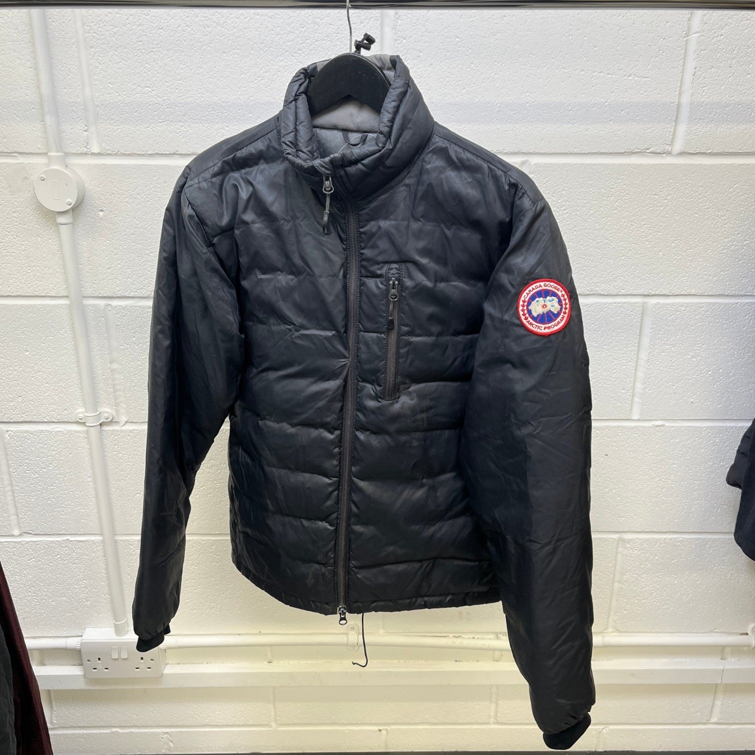 Men's Lodge Hoody Jacket Black Size S
