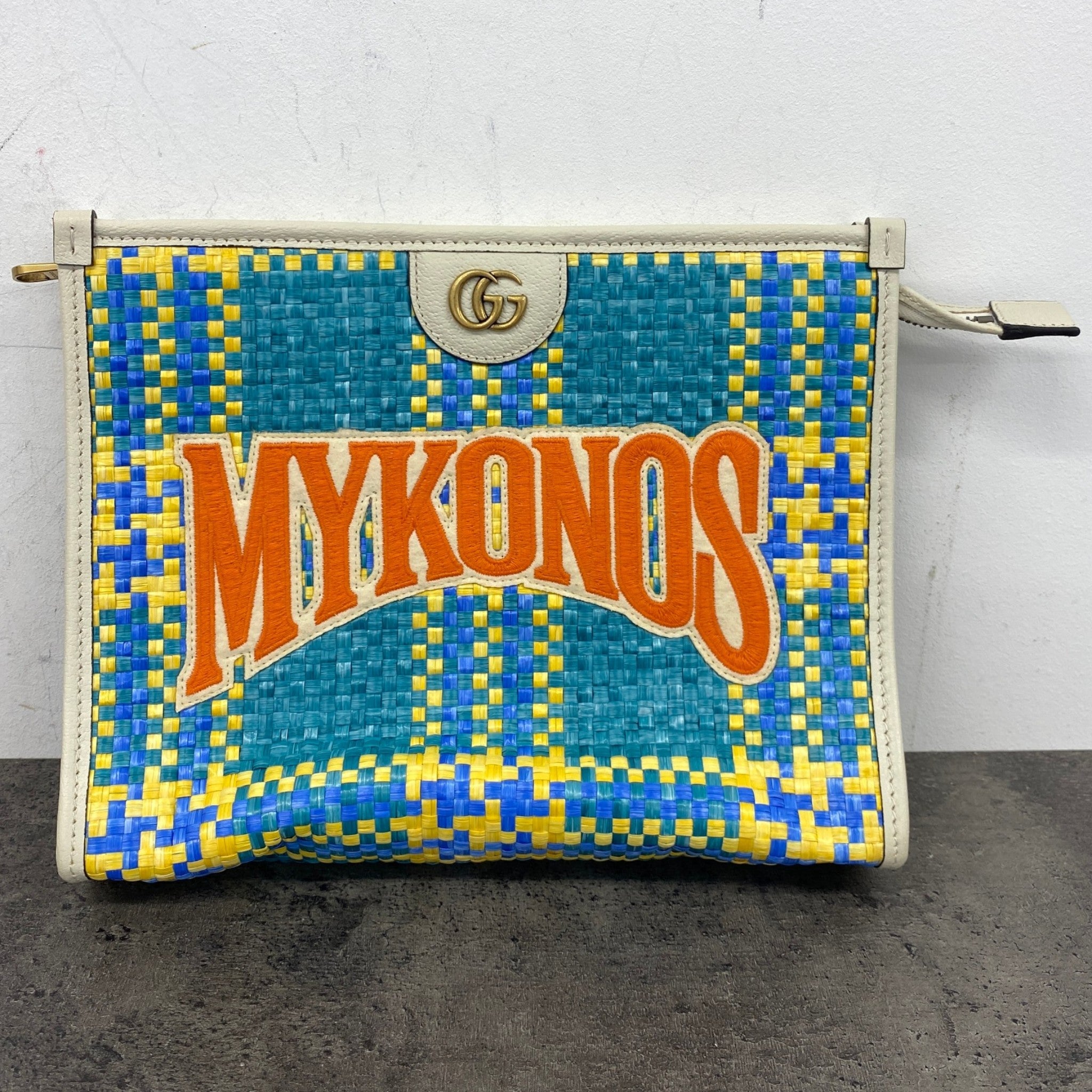Women's Resort Mykonos Logo Pouch Multi-Coloured